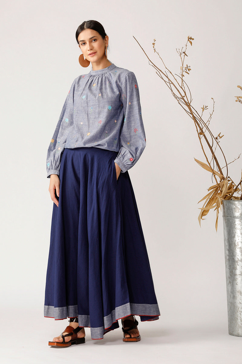REGER BIASED SKIRT