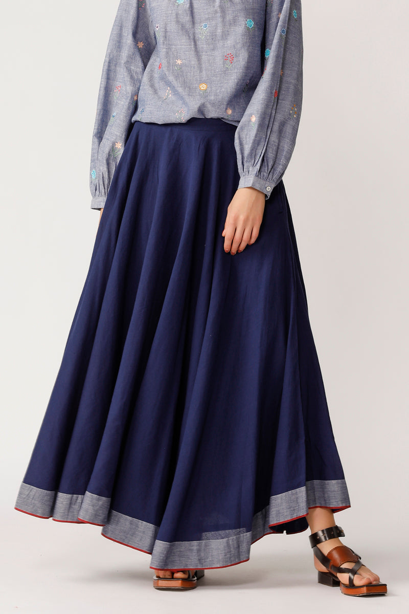 REGER BIASED SKIRT
