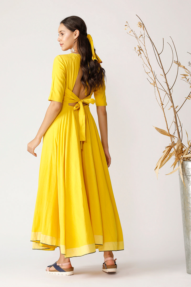 NILO BACKLESS DRESS