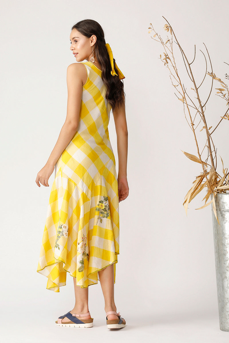 MUZIO EMBROIDERED DRESS