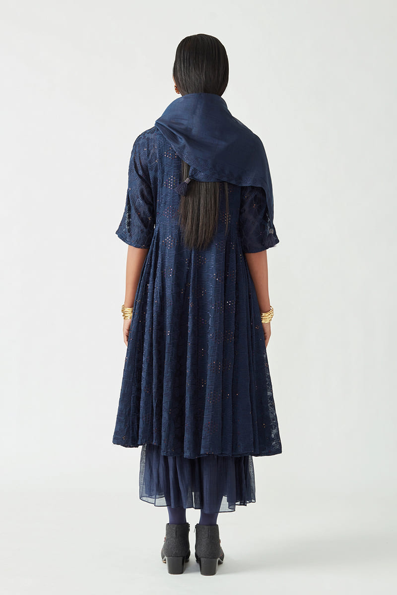 ALMA EMBROIDERED DRESS