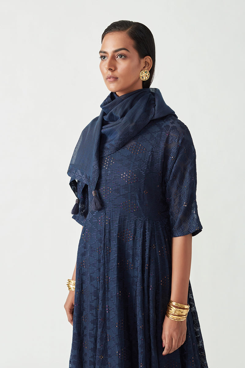 ALMA EMBROIDERED DRESS