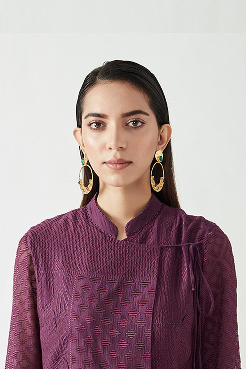 Tarani Chandbali Earrings