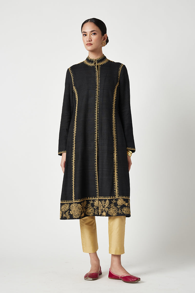 Karyme Embroidered Jacket Set