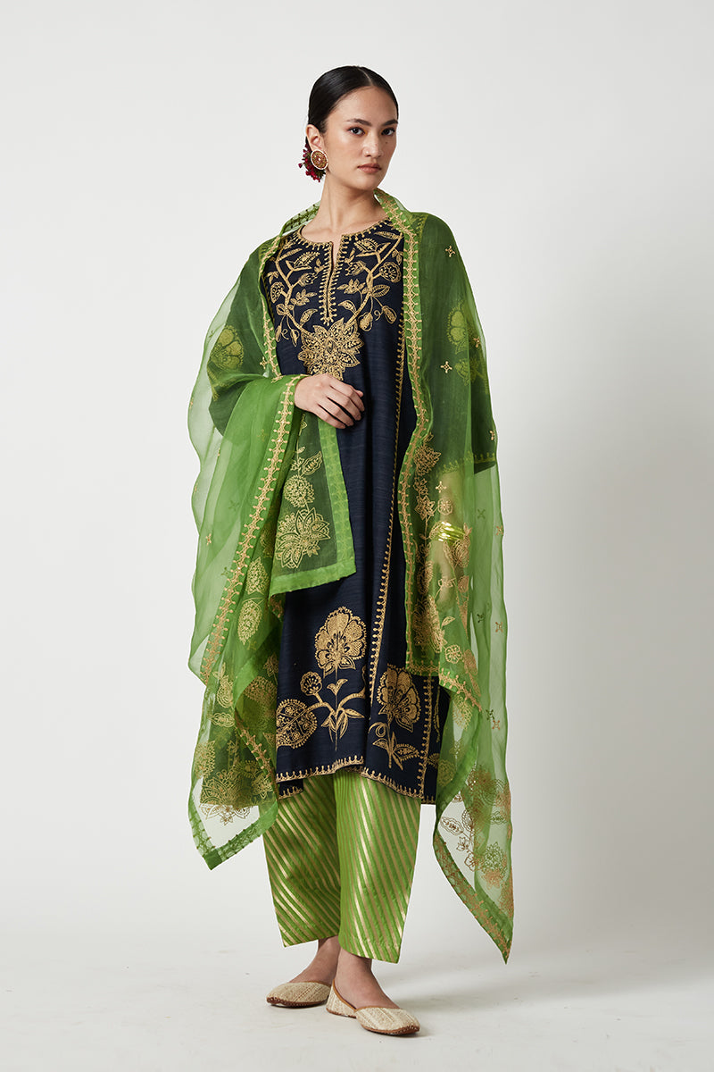 Zora Embroidered Kurta Set