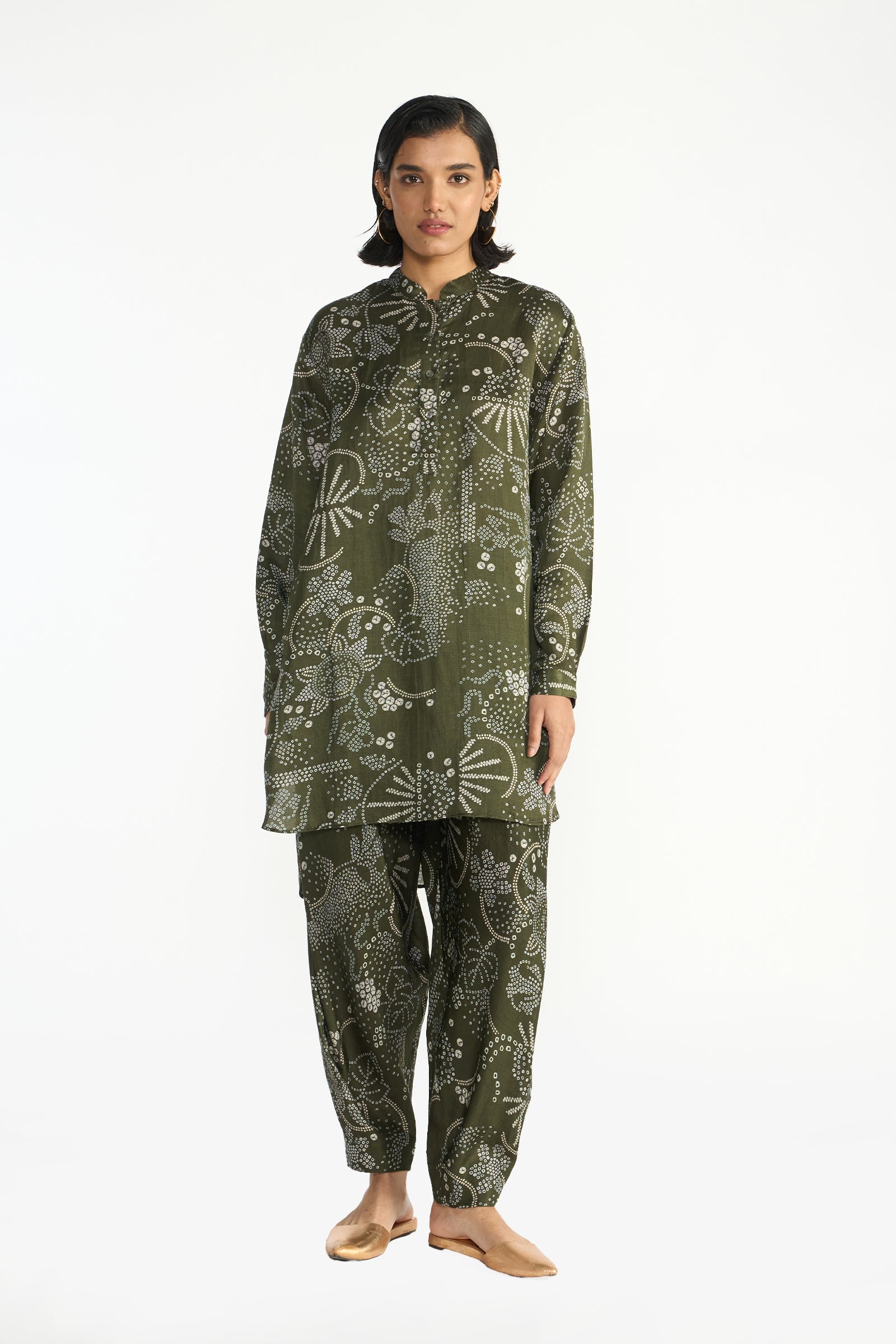 Paria Printed Tunic Pant Set