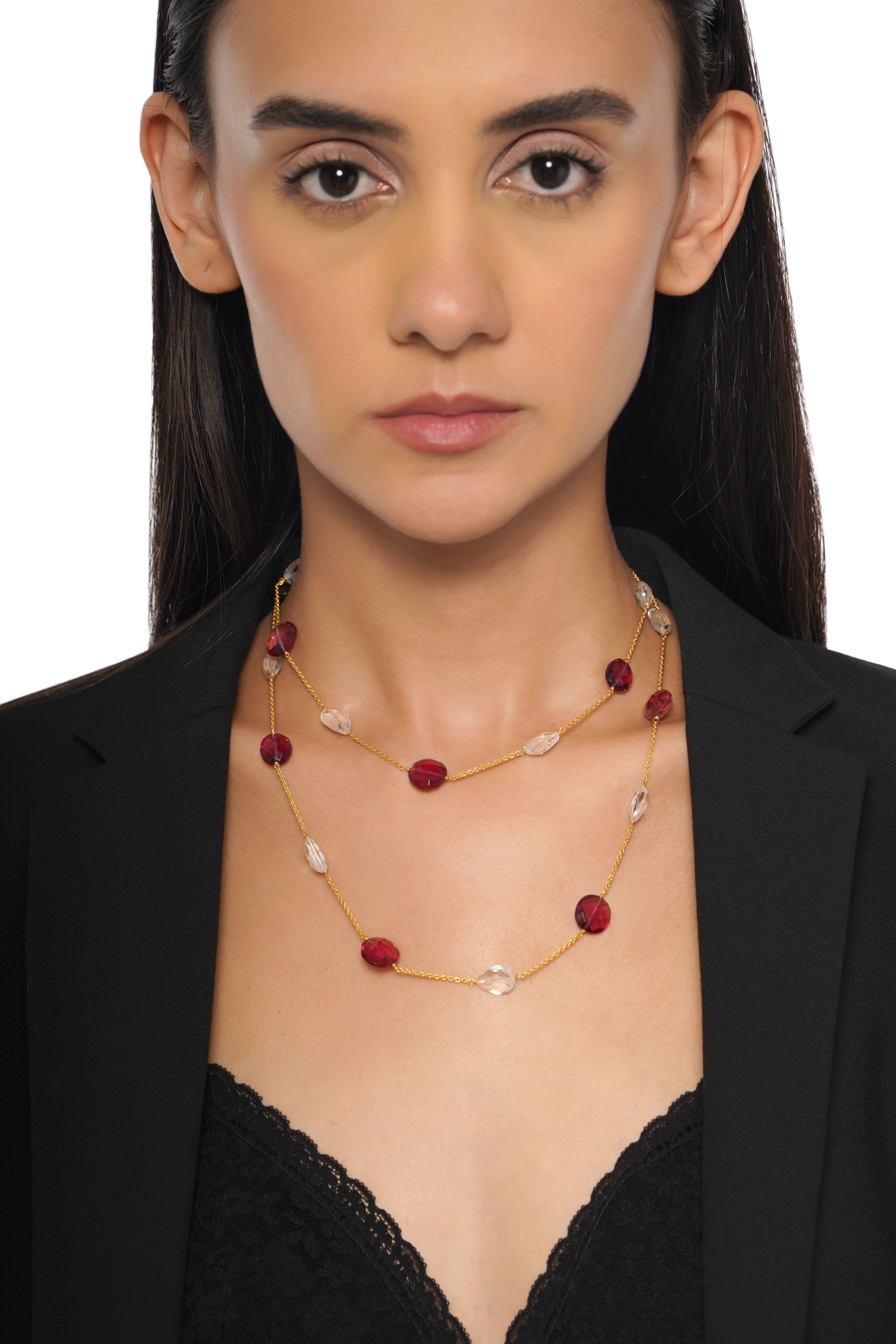 Crimson Bloom Strand