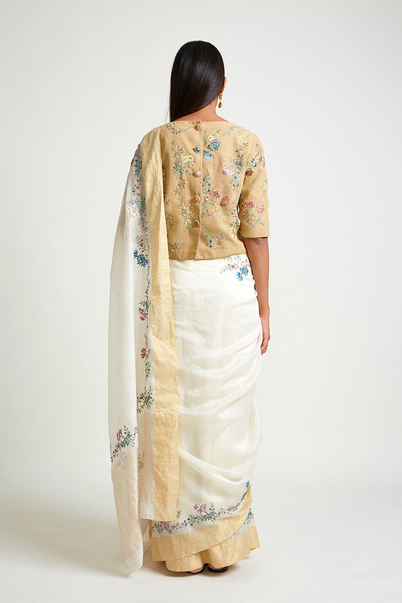 Magnolia Embroidered Saree