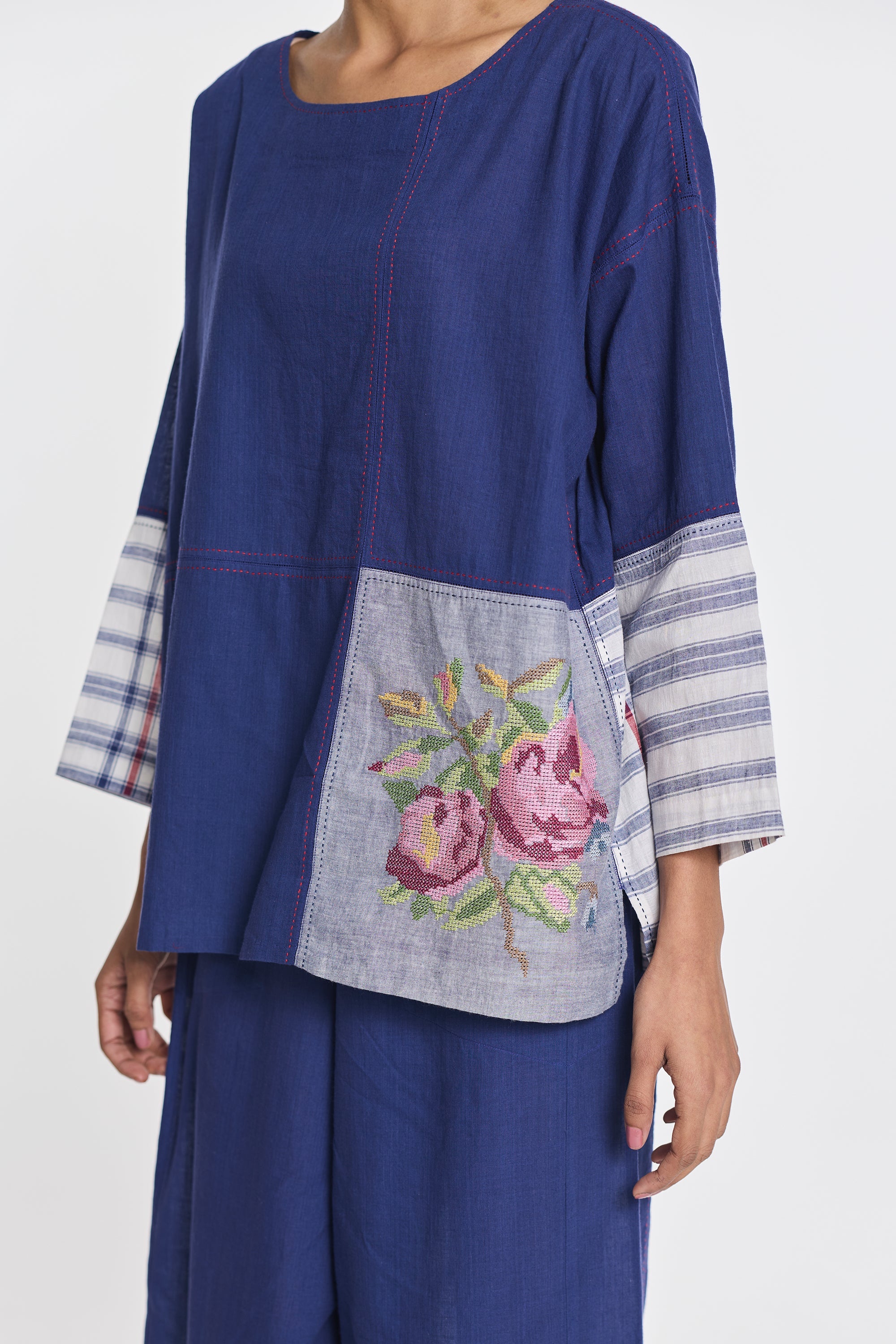 Verbascum Patchwork Top
