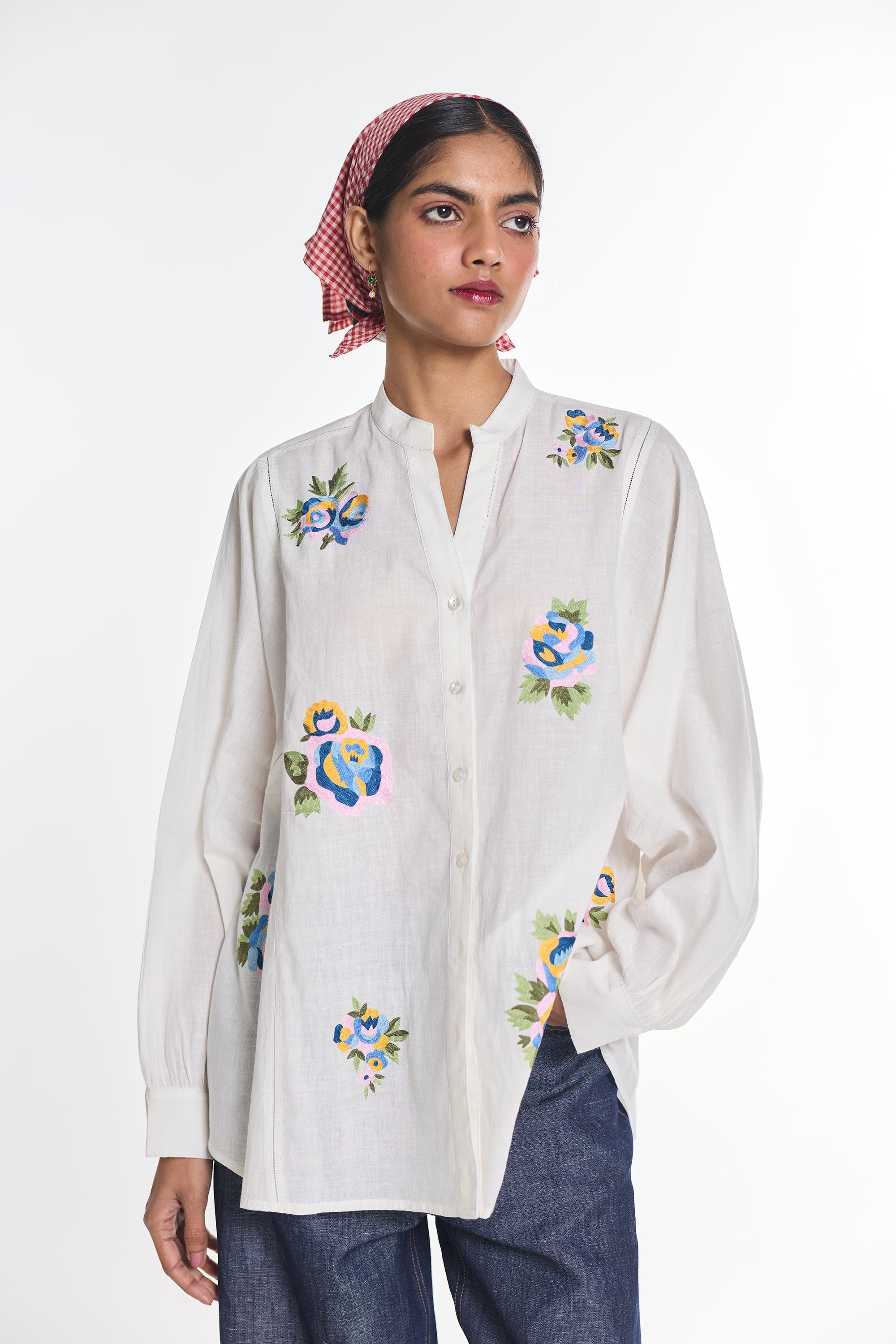 Mistletoe Panel Shirt