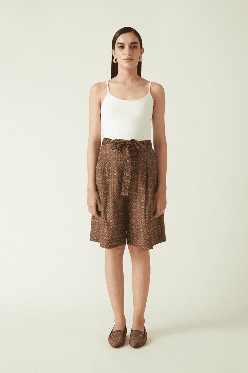 DEMPO PRINTED SHORTS