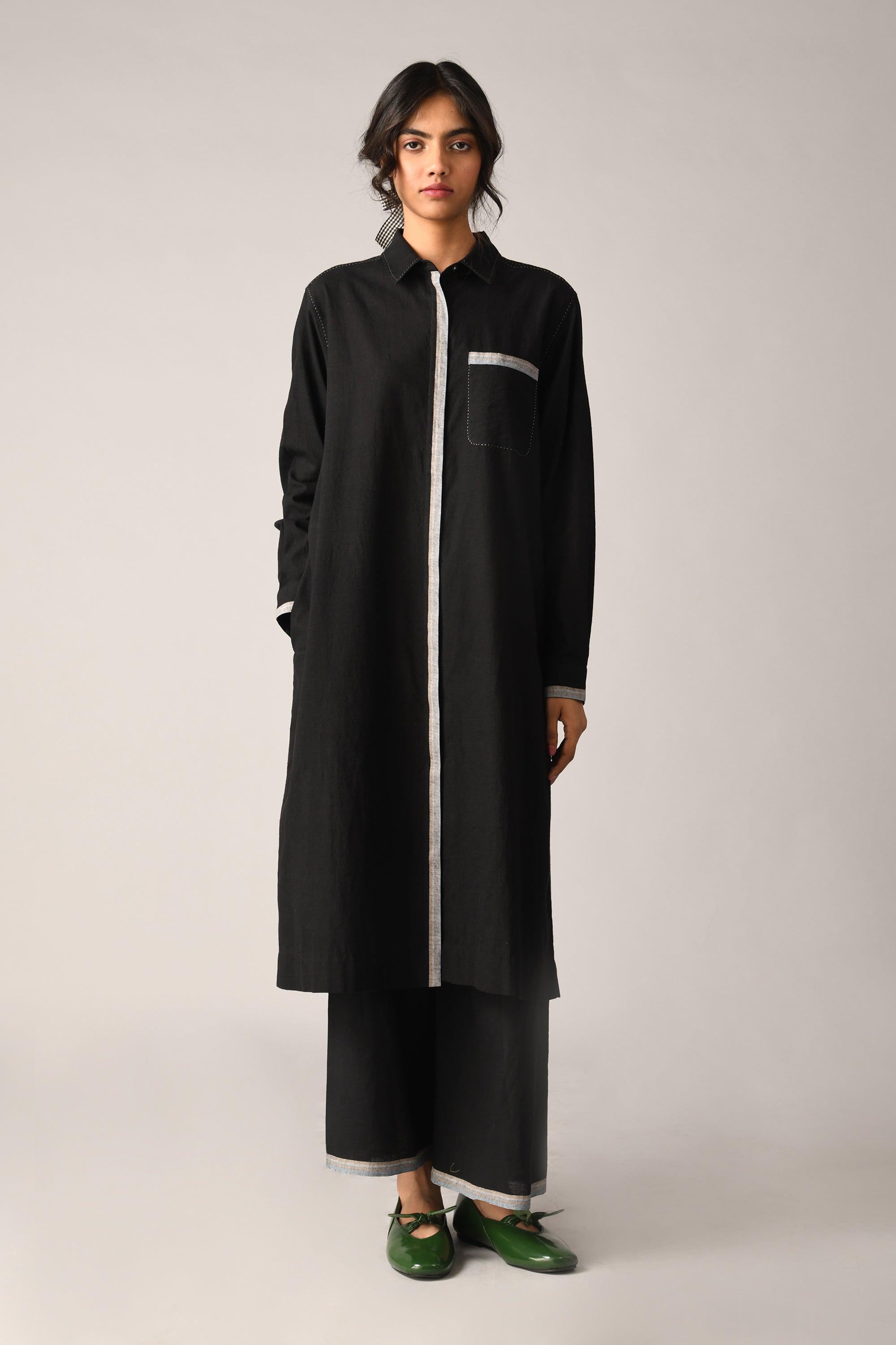 Grandiflora Front Open Tunic