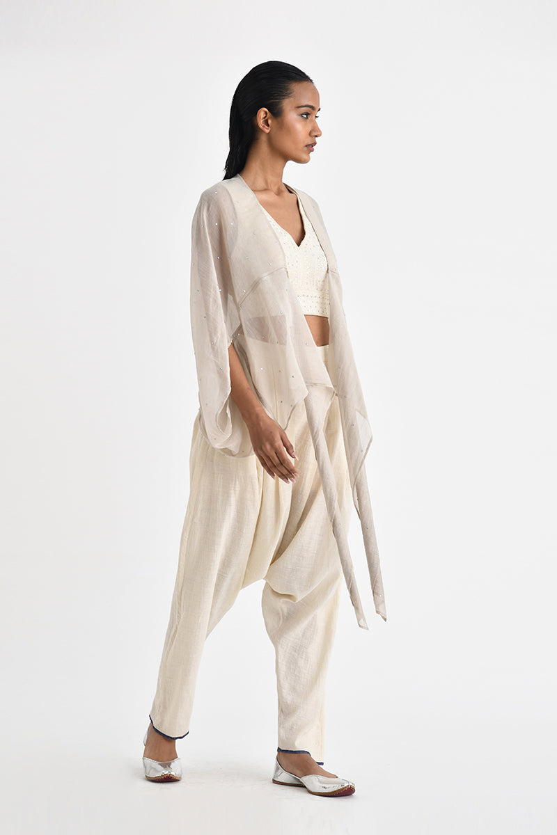 Tivas Zouave Pants 
With Salvage