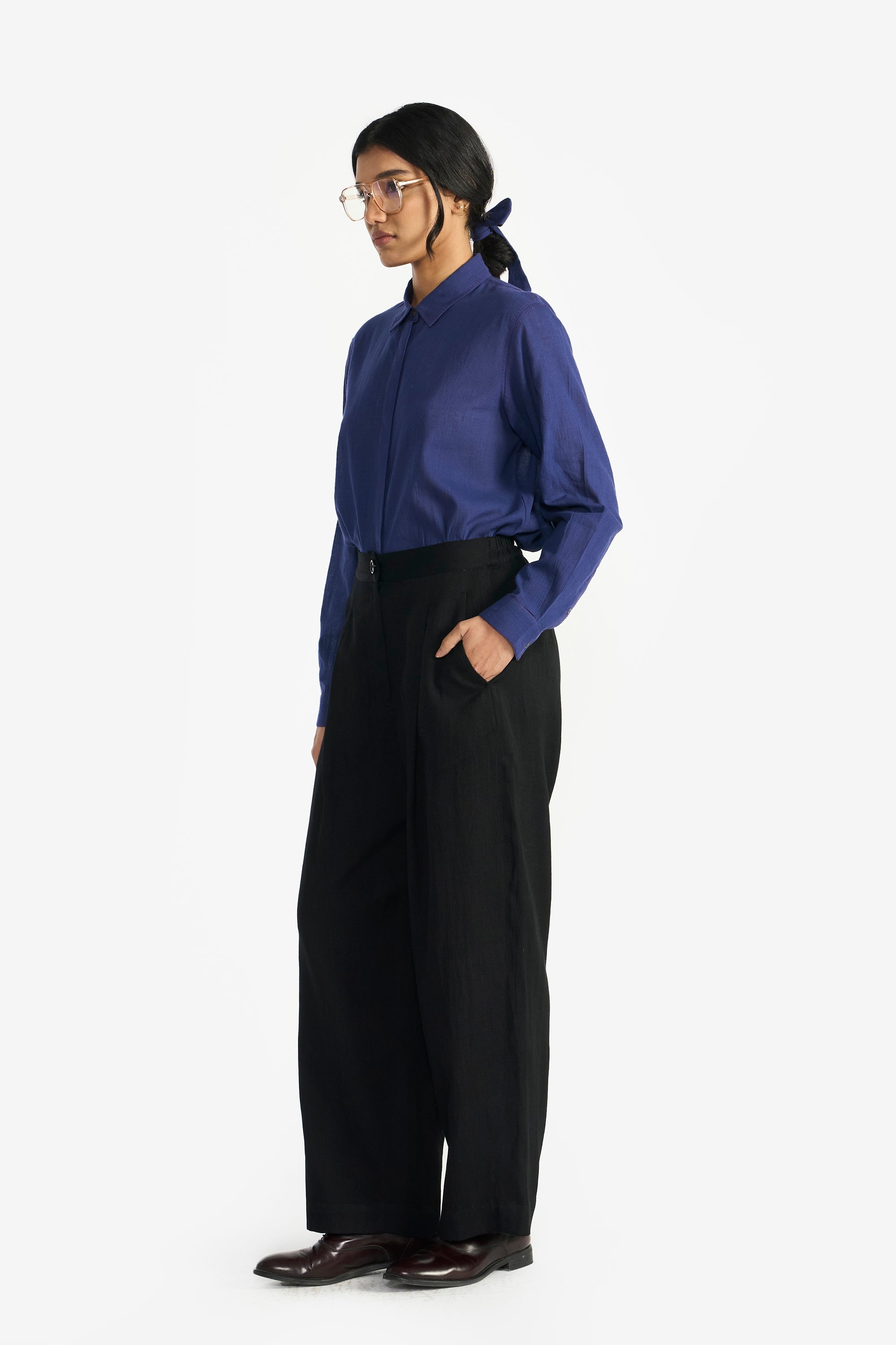 Agenensis high waisted baggy pants