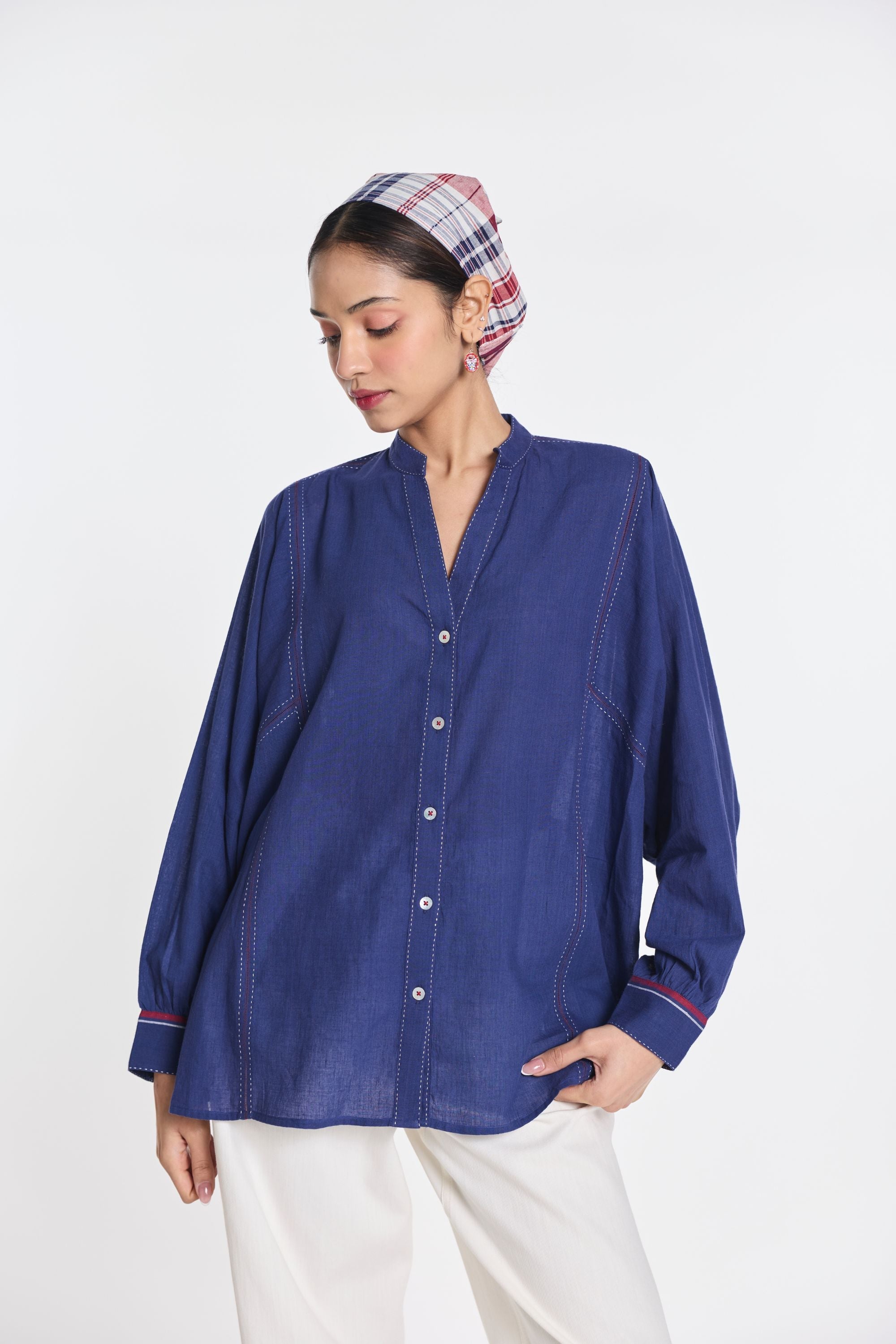 Fleur Panelled Shirt