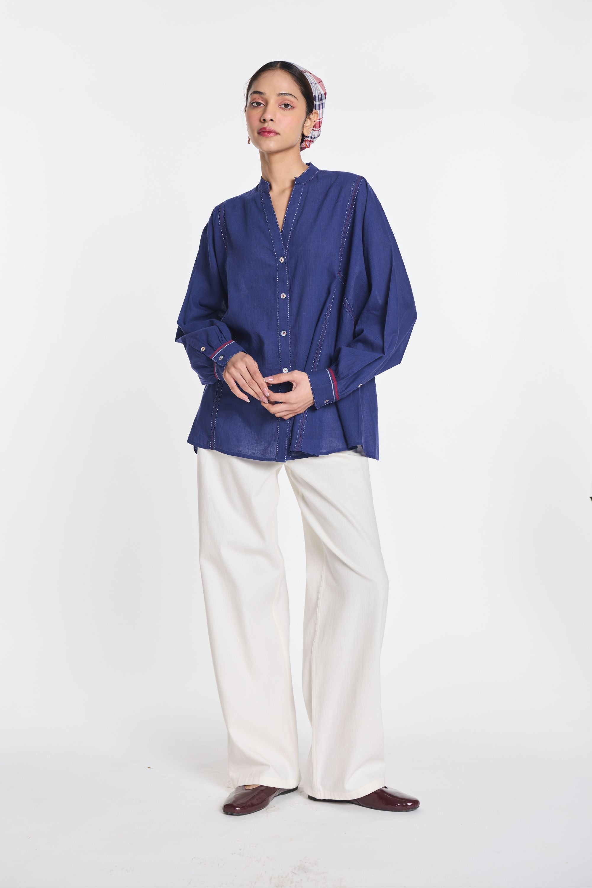 Fleur Panelled Shirt