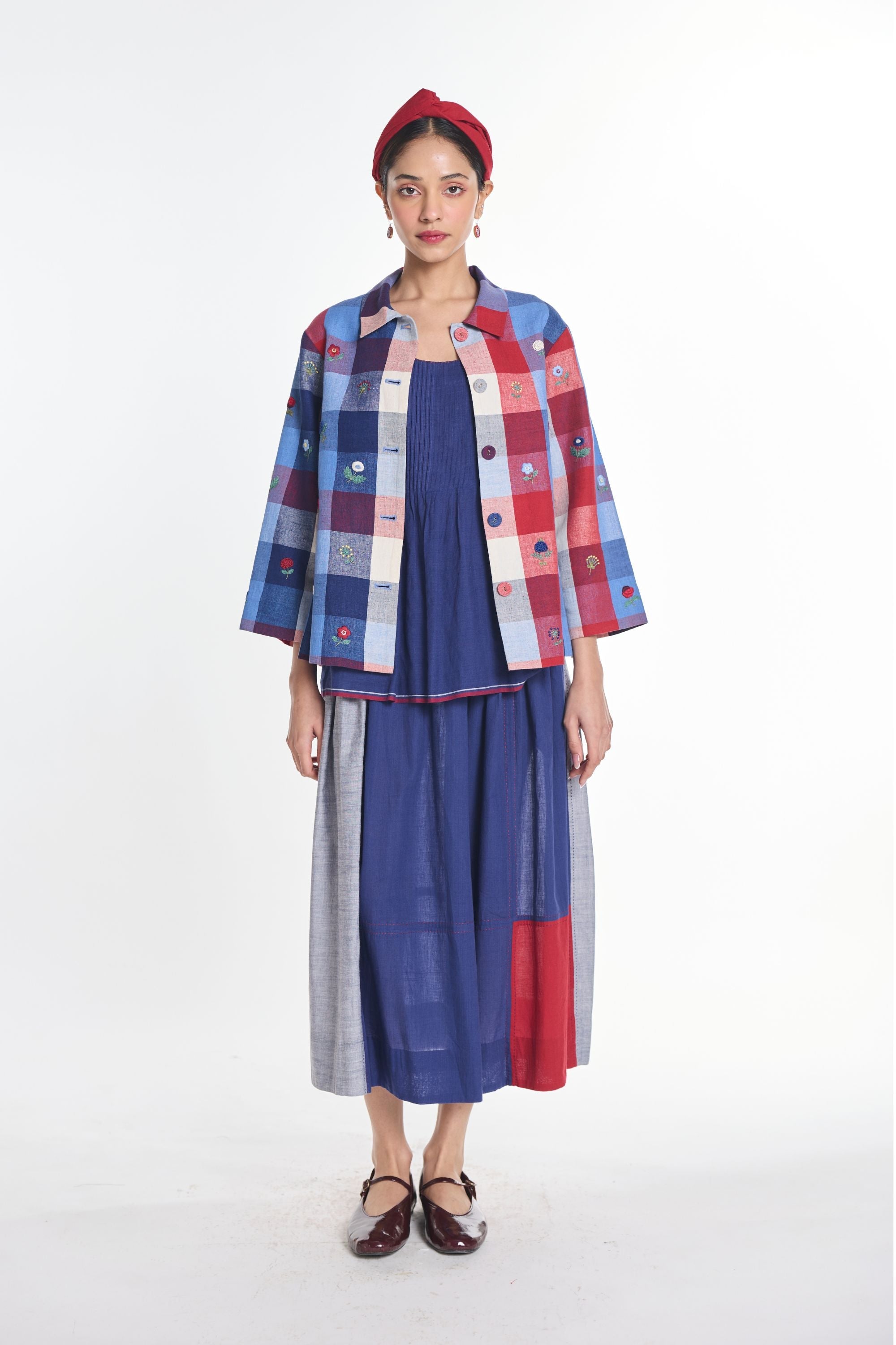 Trientalis Patchwork Skirt