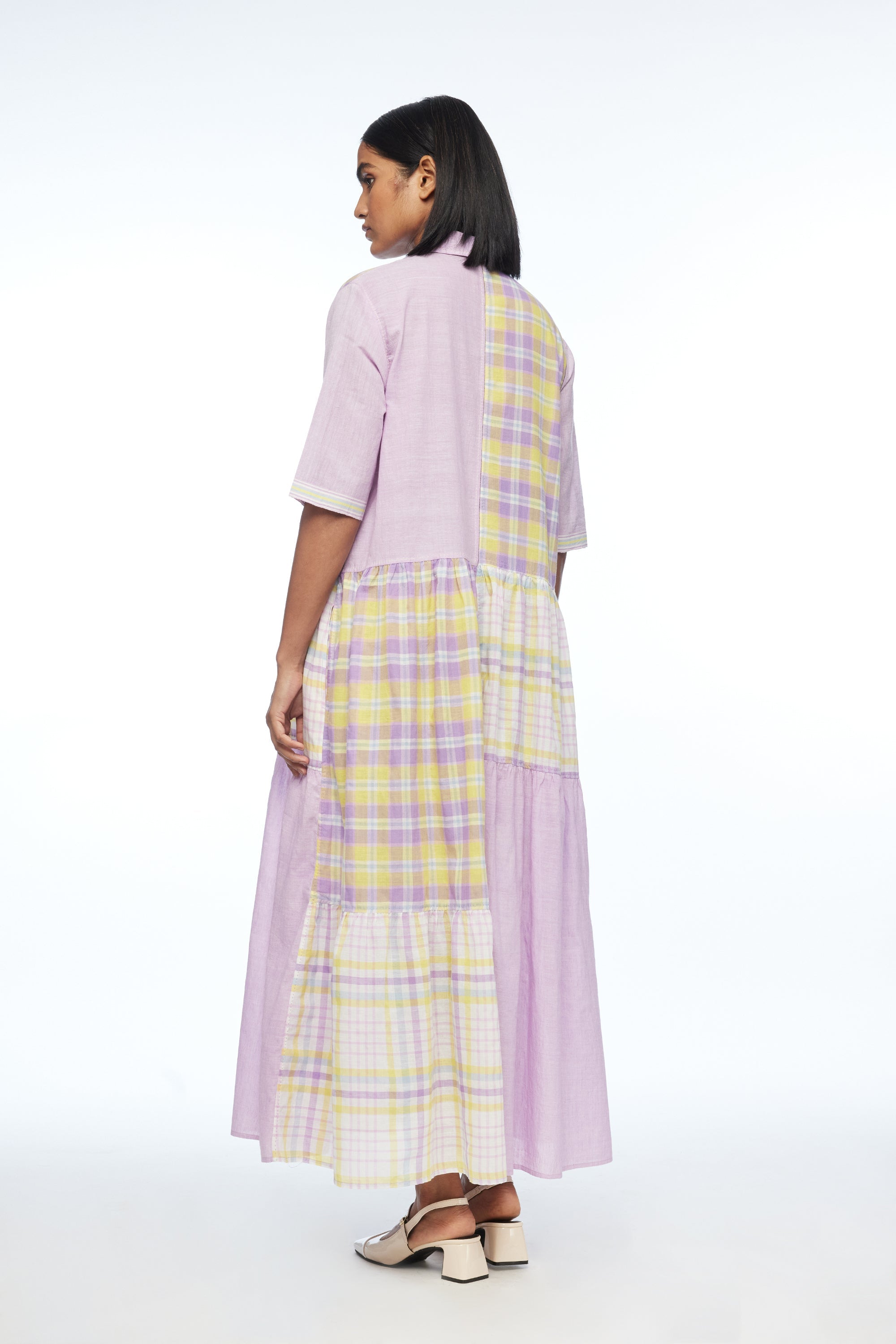 Setigera Check Dress