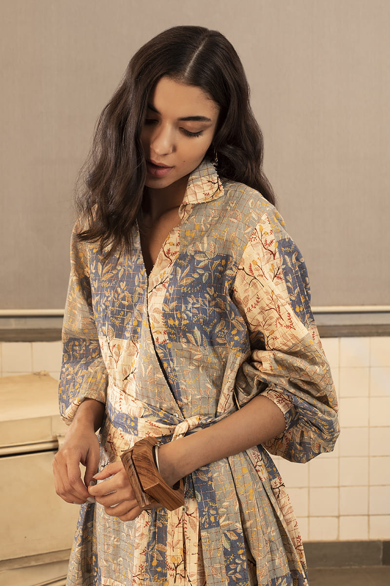 SIMONE COLLARED TUNIC