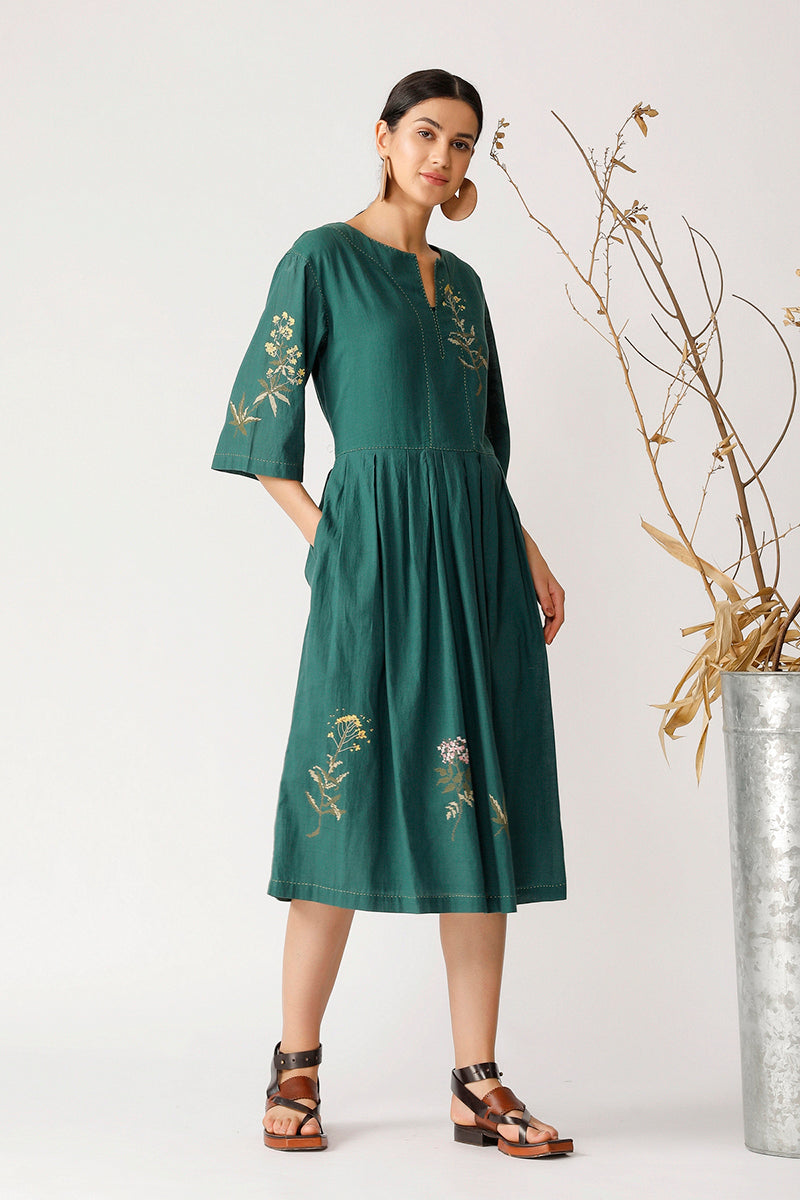 RYTHM EMBROIDERED DRESS