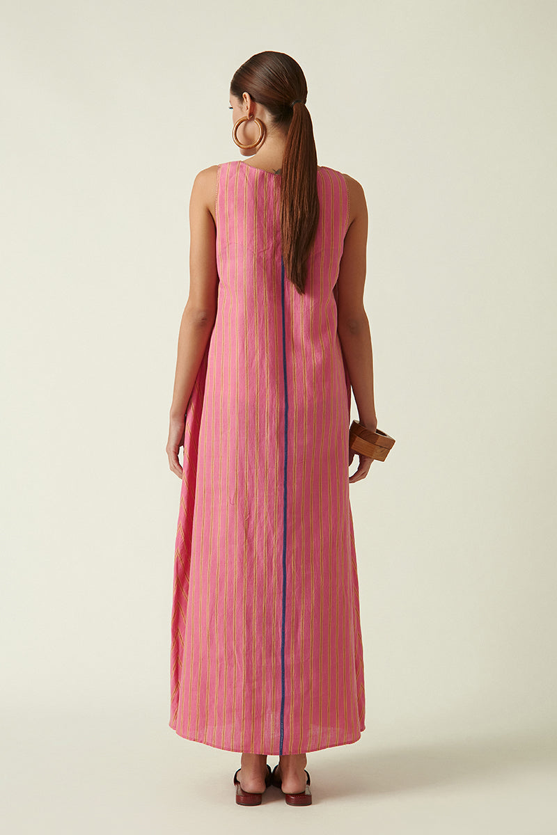 KOLAGHAT SLEEVELESS DRESS