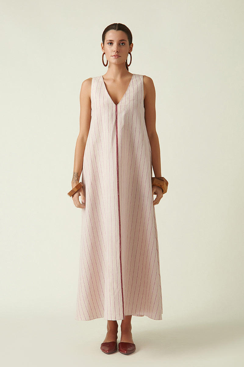 PORIA LINEN DRESS