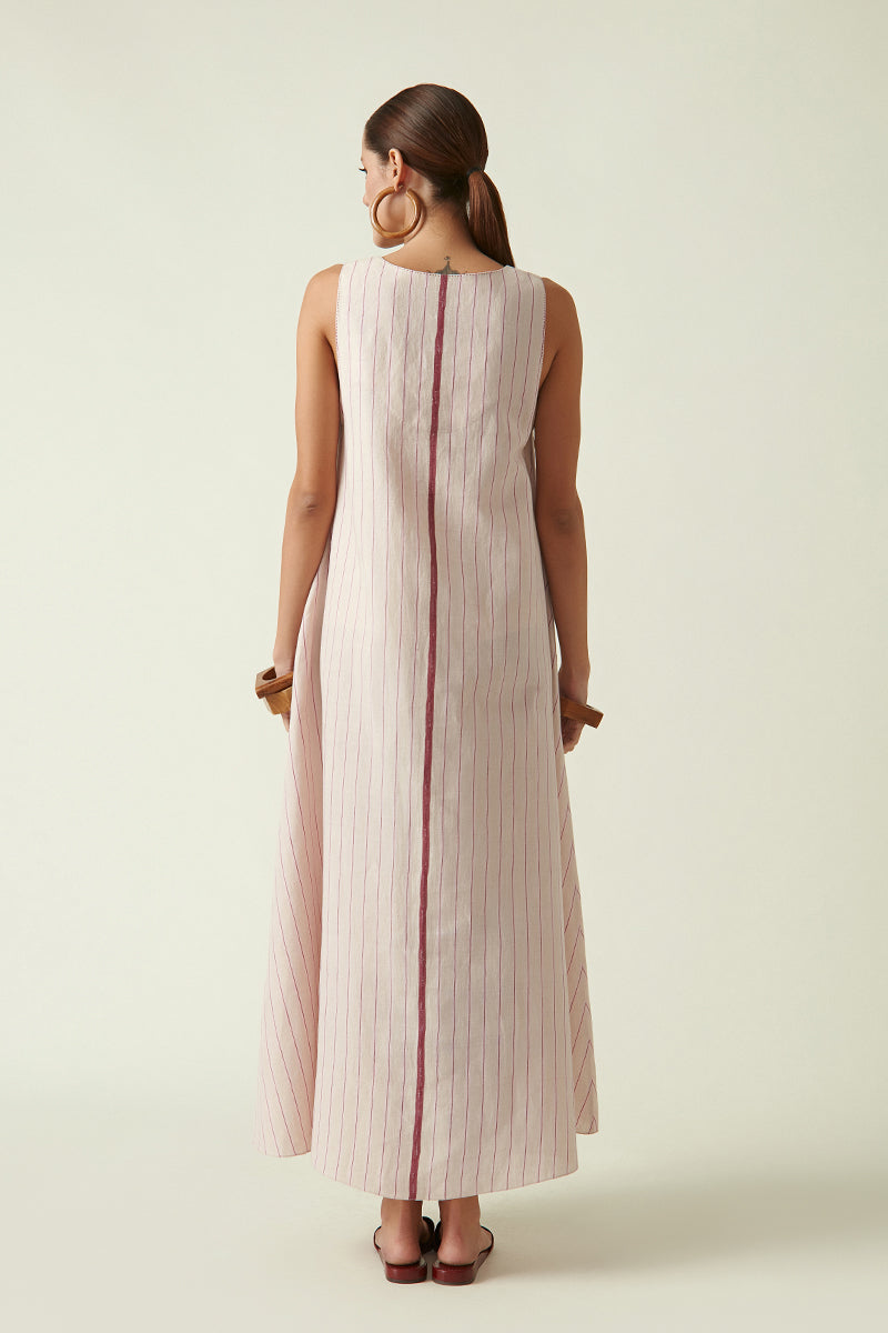 PORIA LINEN DRESS