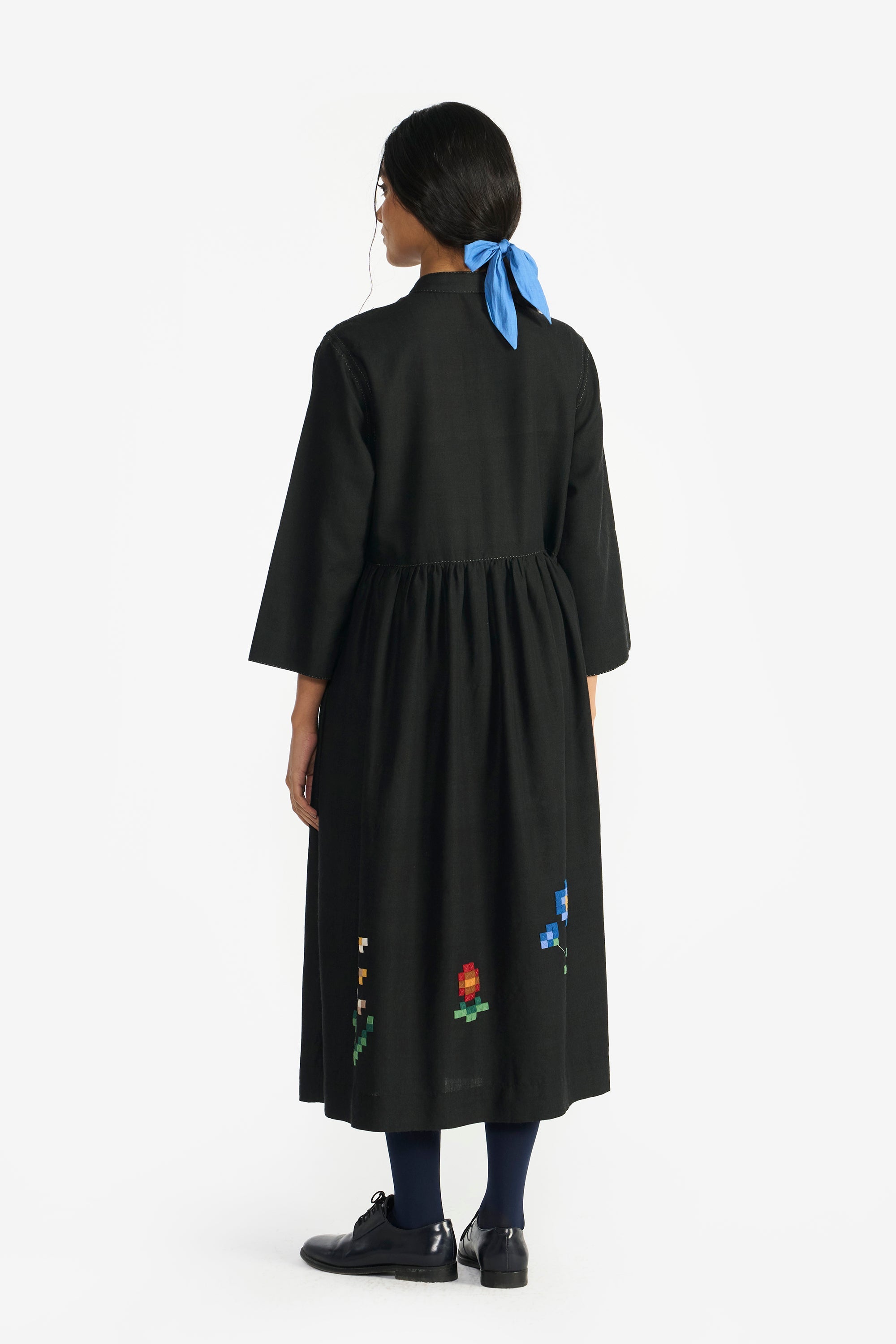 Rococo Appliqué Dress