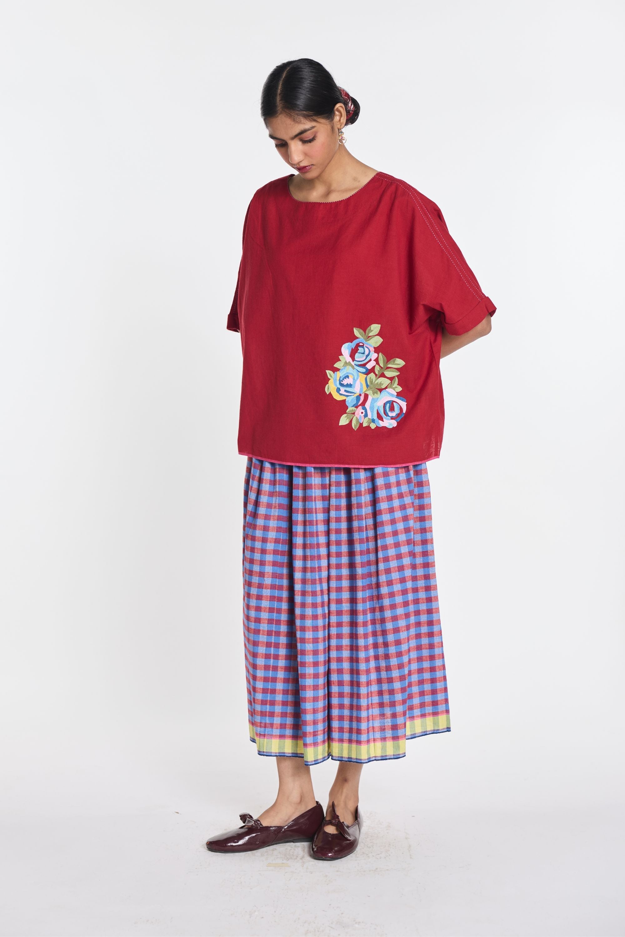 Primrose Embroidered Top