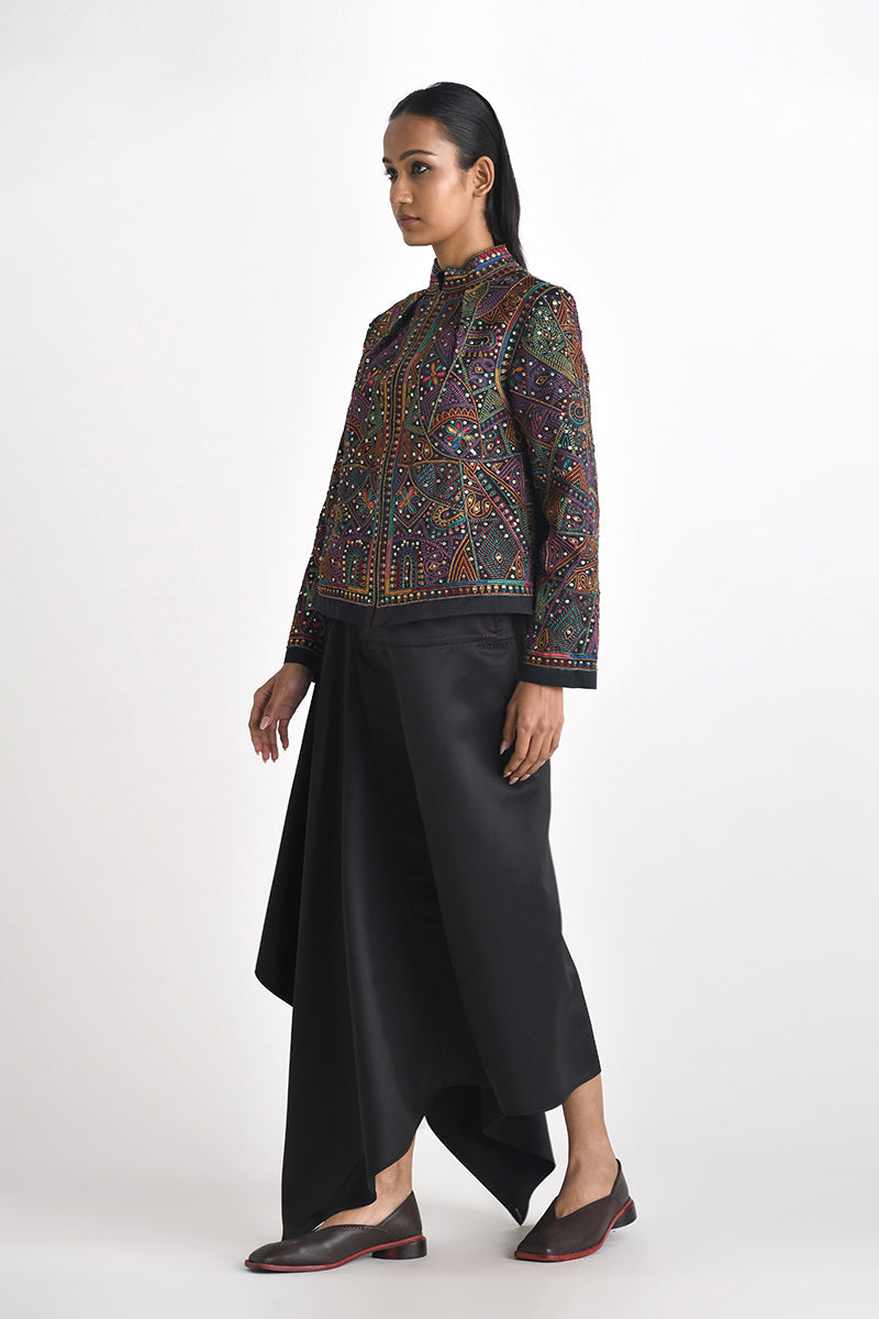 Asymmetric Hem Skirt
