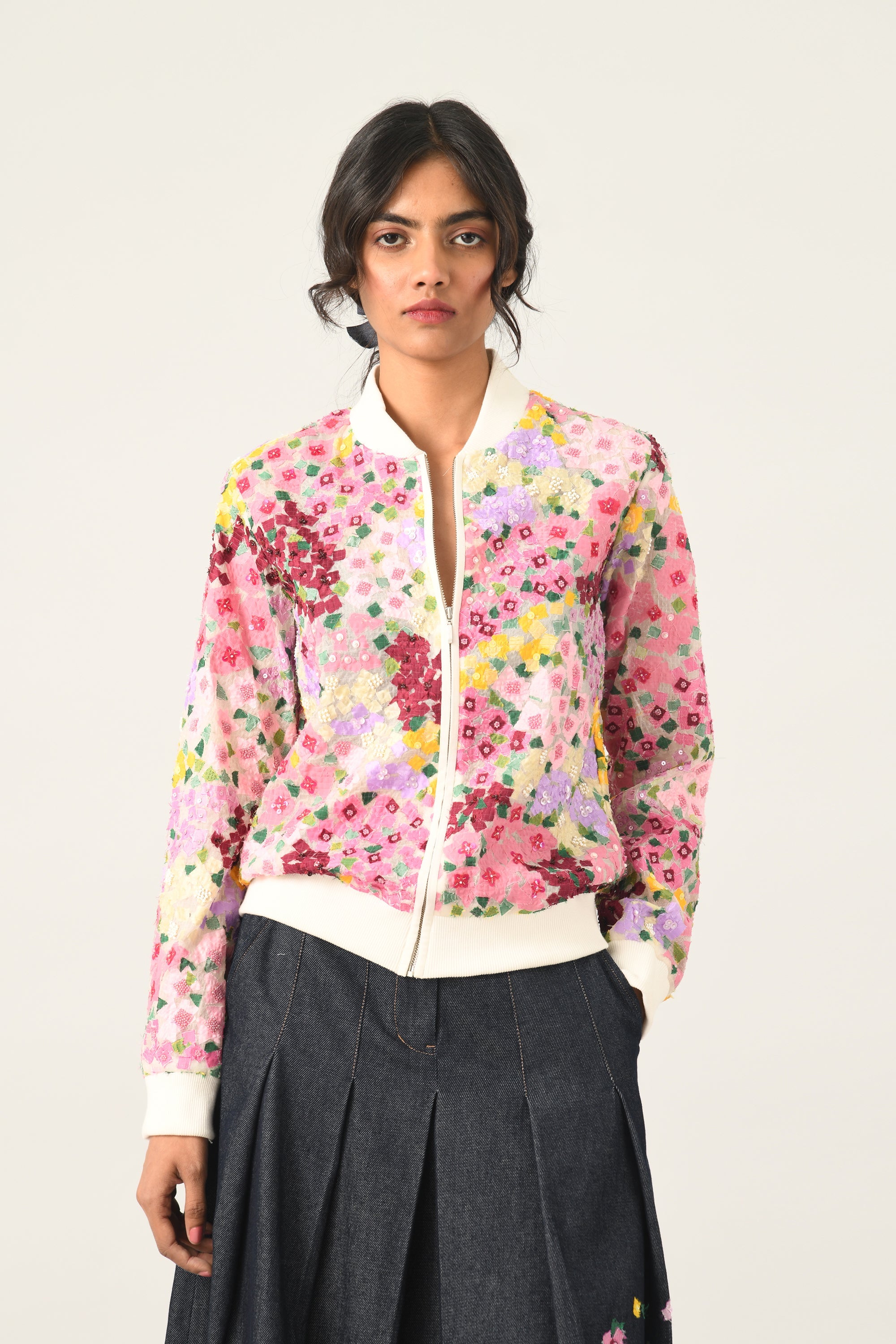 Canina Floral Abstract Jacket