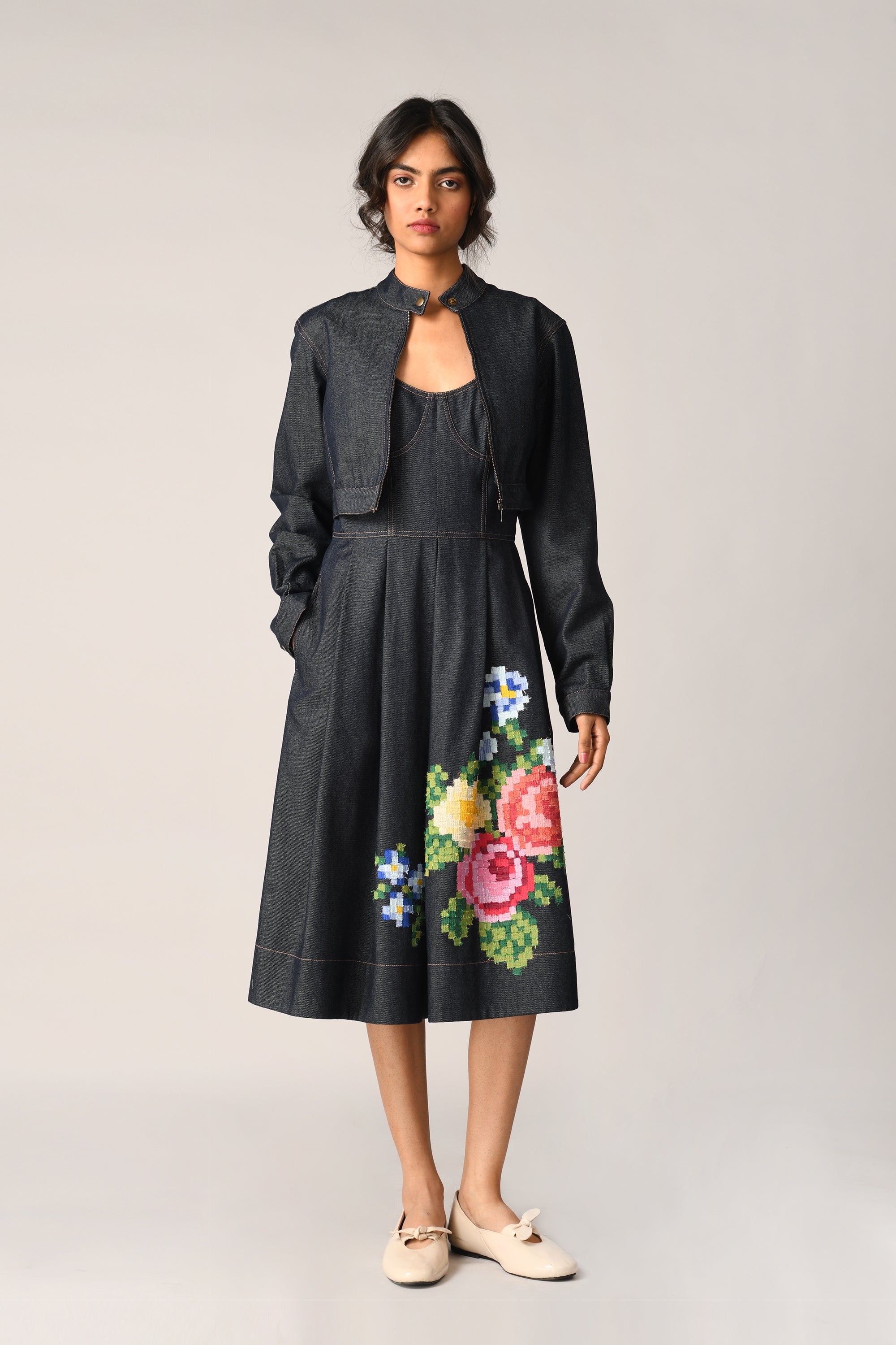 Noisette Cropped Jacket