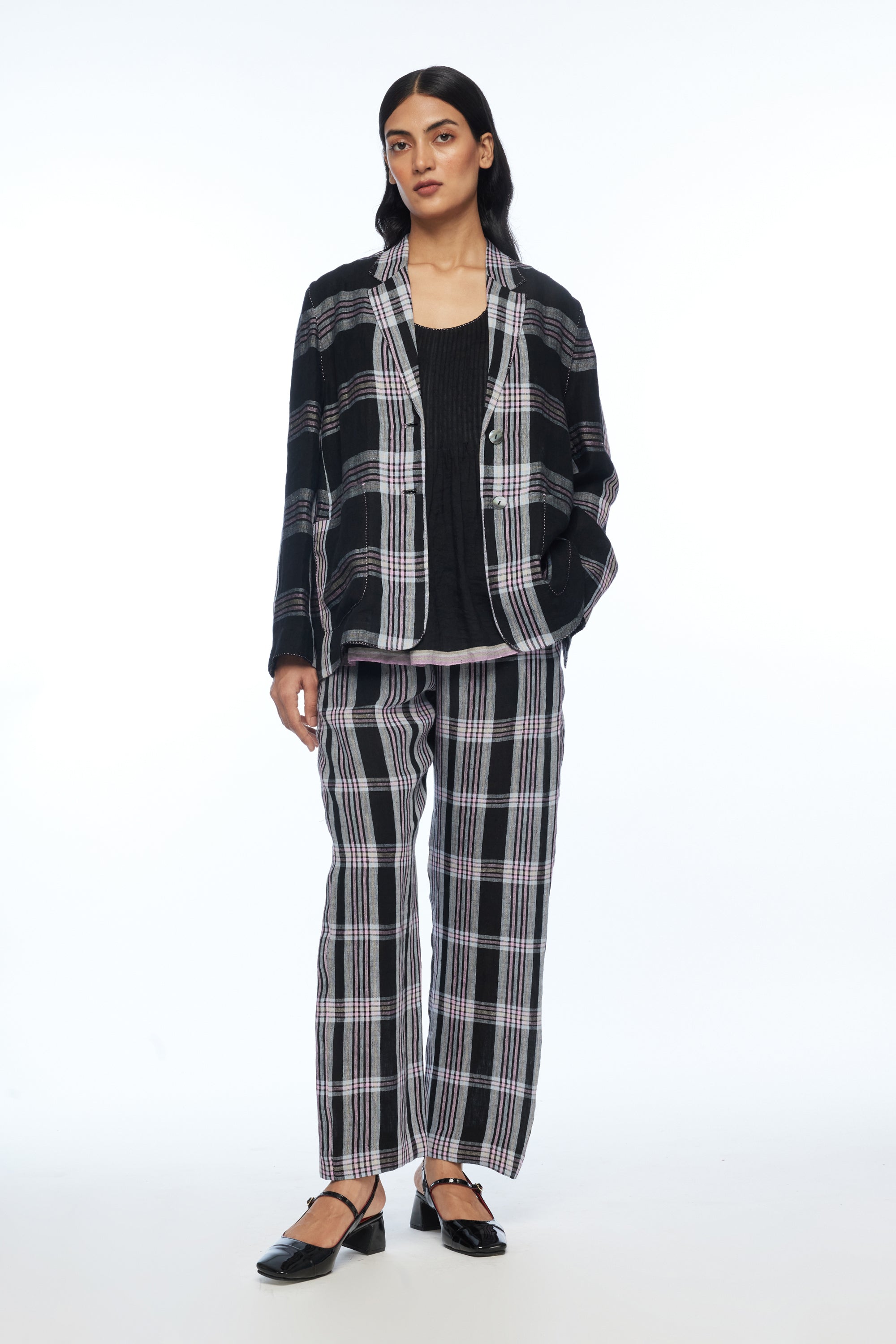 Calantha Check Jacket