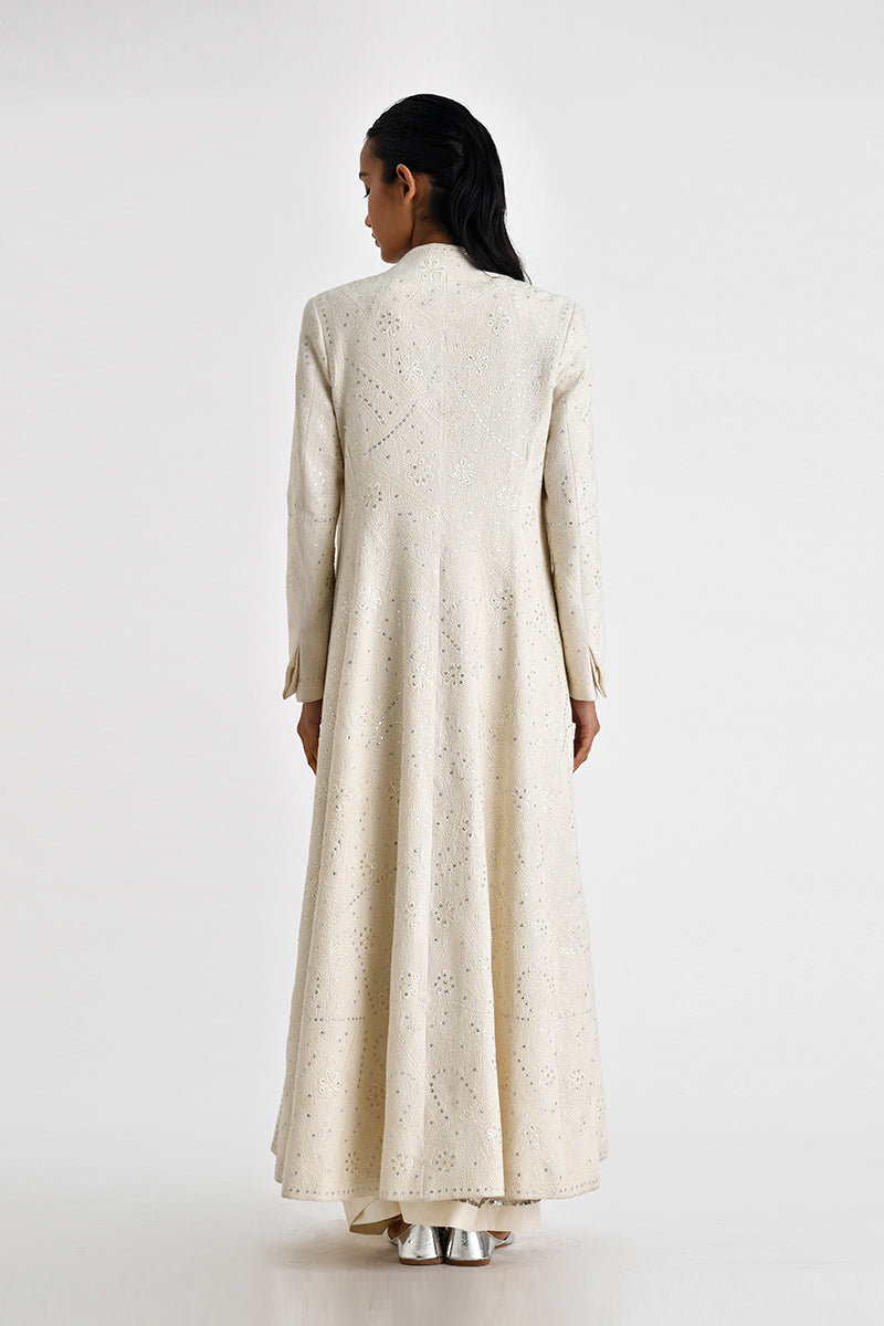 Opatija Embroidered Long Jacket