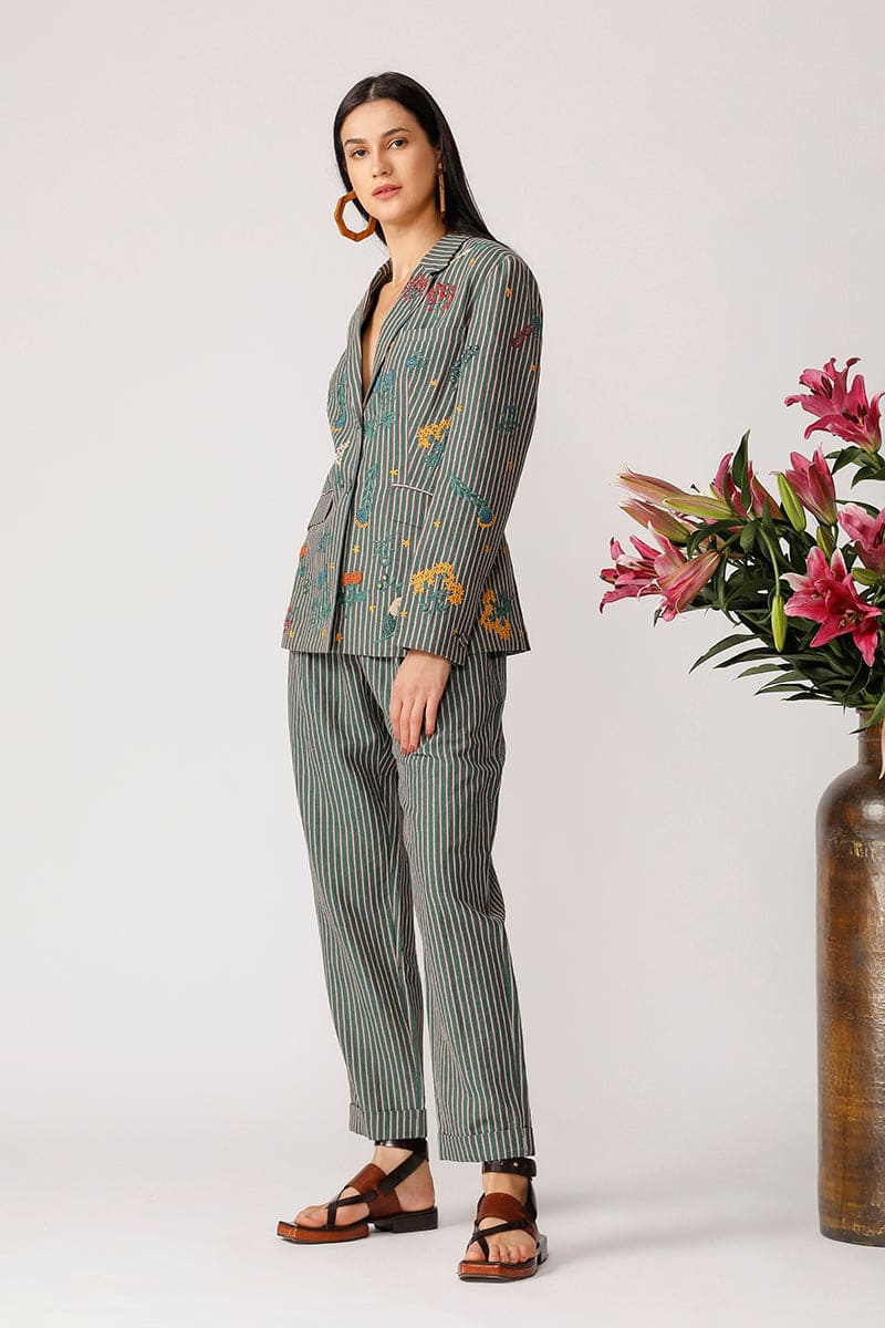 BABBLE EMBROIDERED JACKET