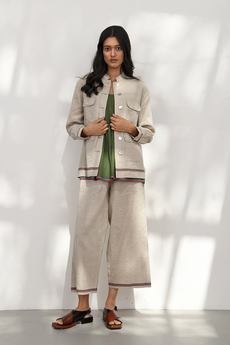 Cori Handloom Shirt Jacket