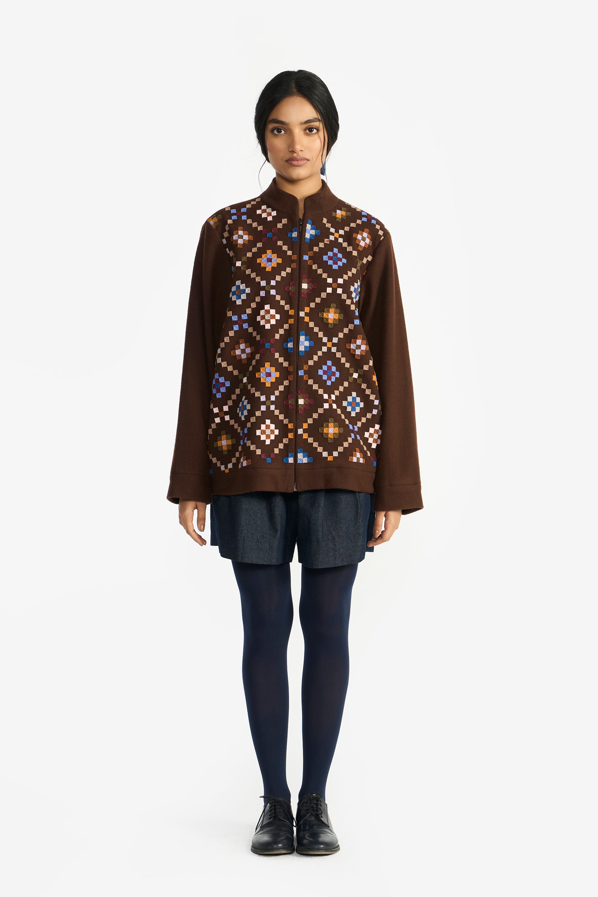 Monsella Appliqué Jacket