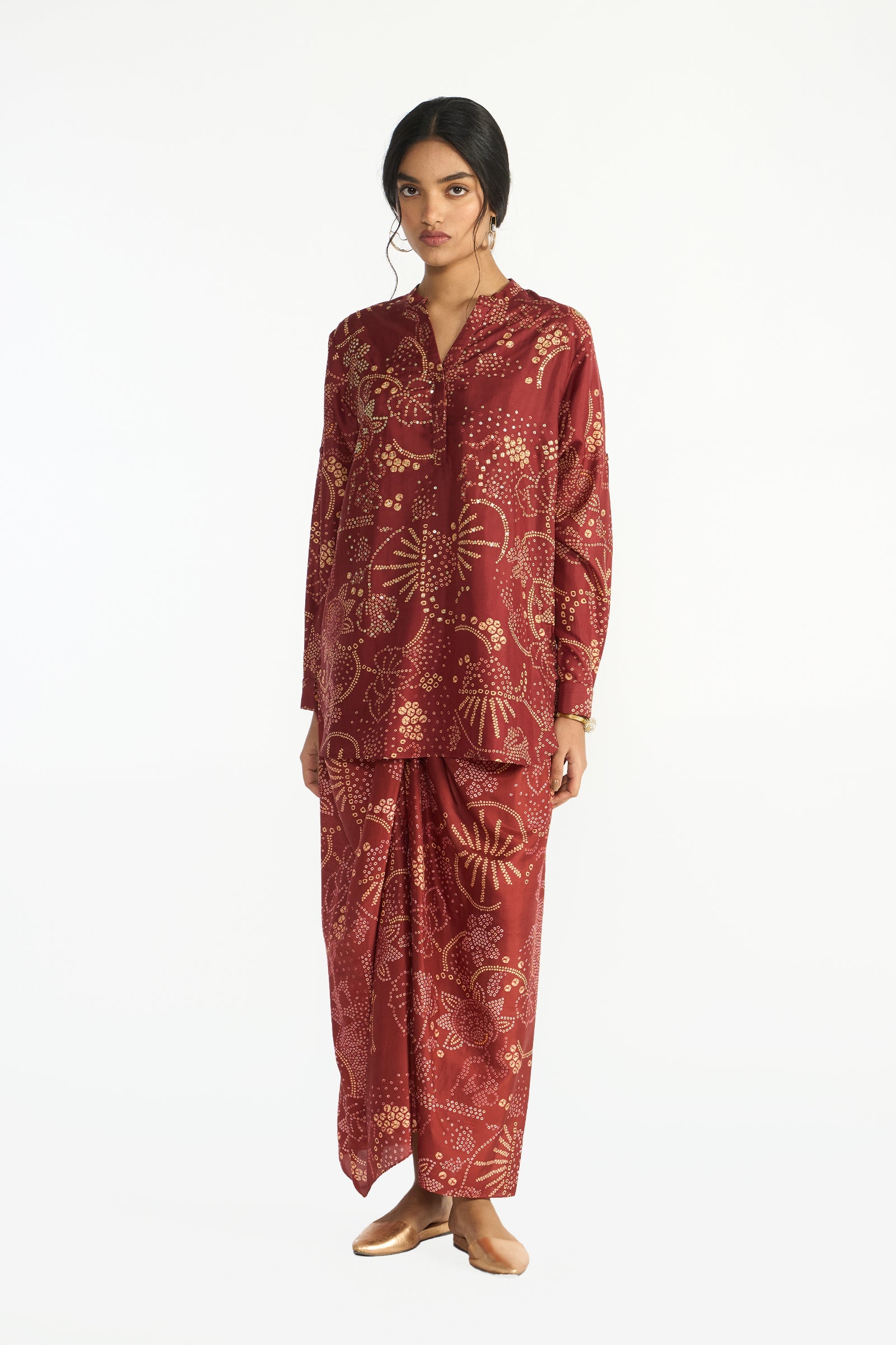 Tenno Printed Top