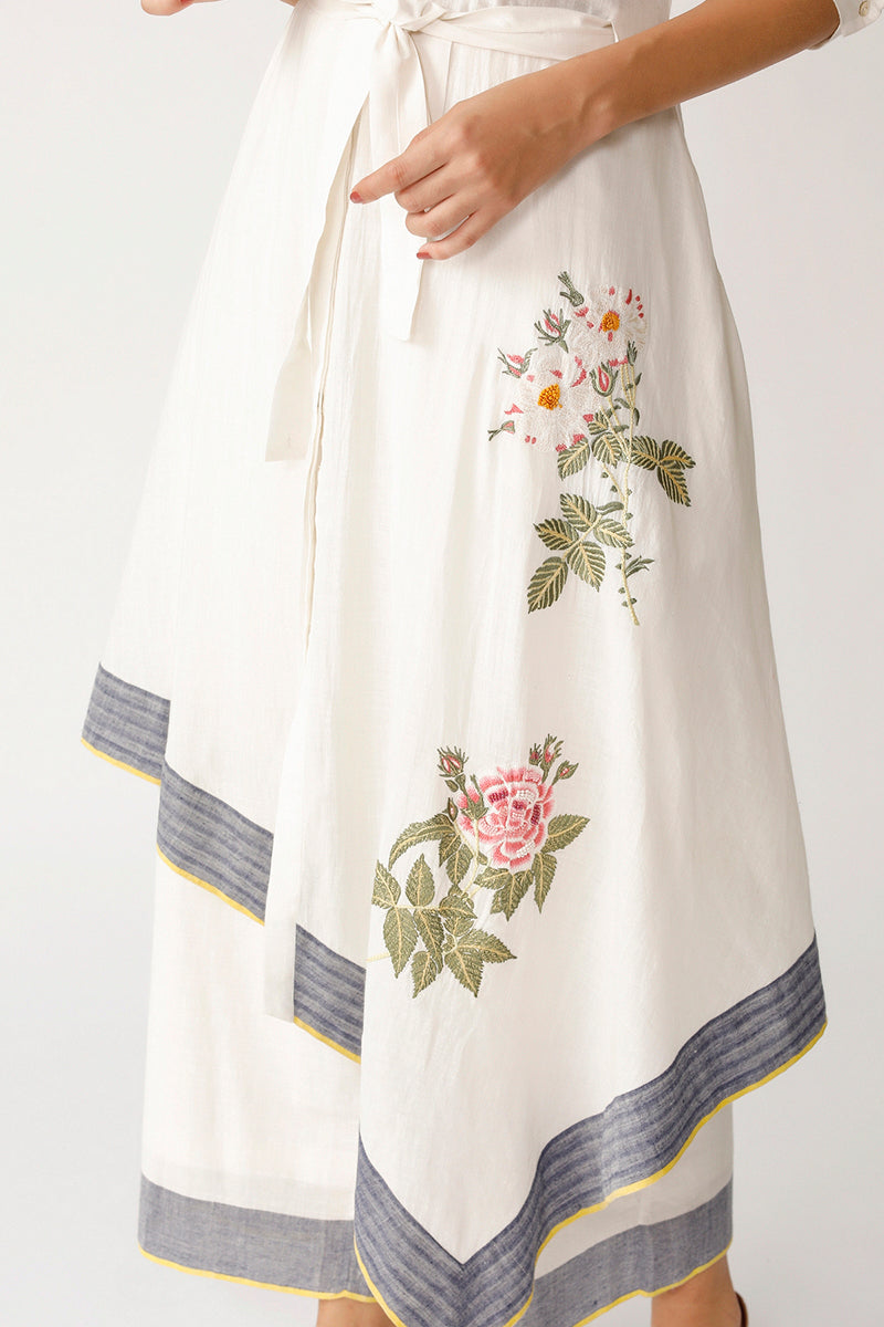 EMANUEL WRAP STYLE TUNIC