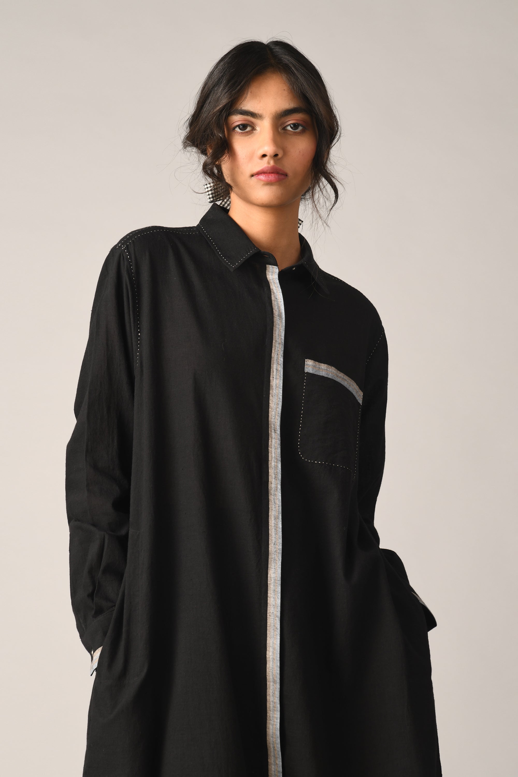 Grandiflora Front Open Tunic