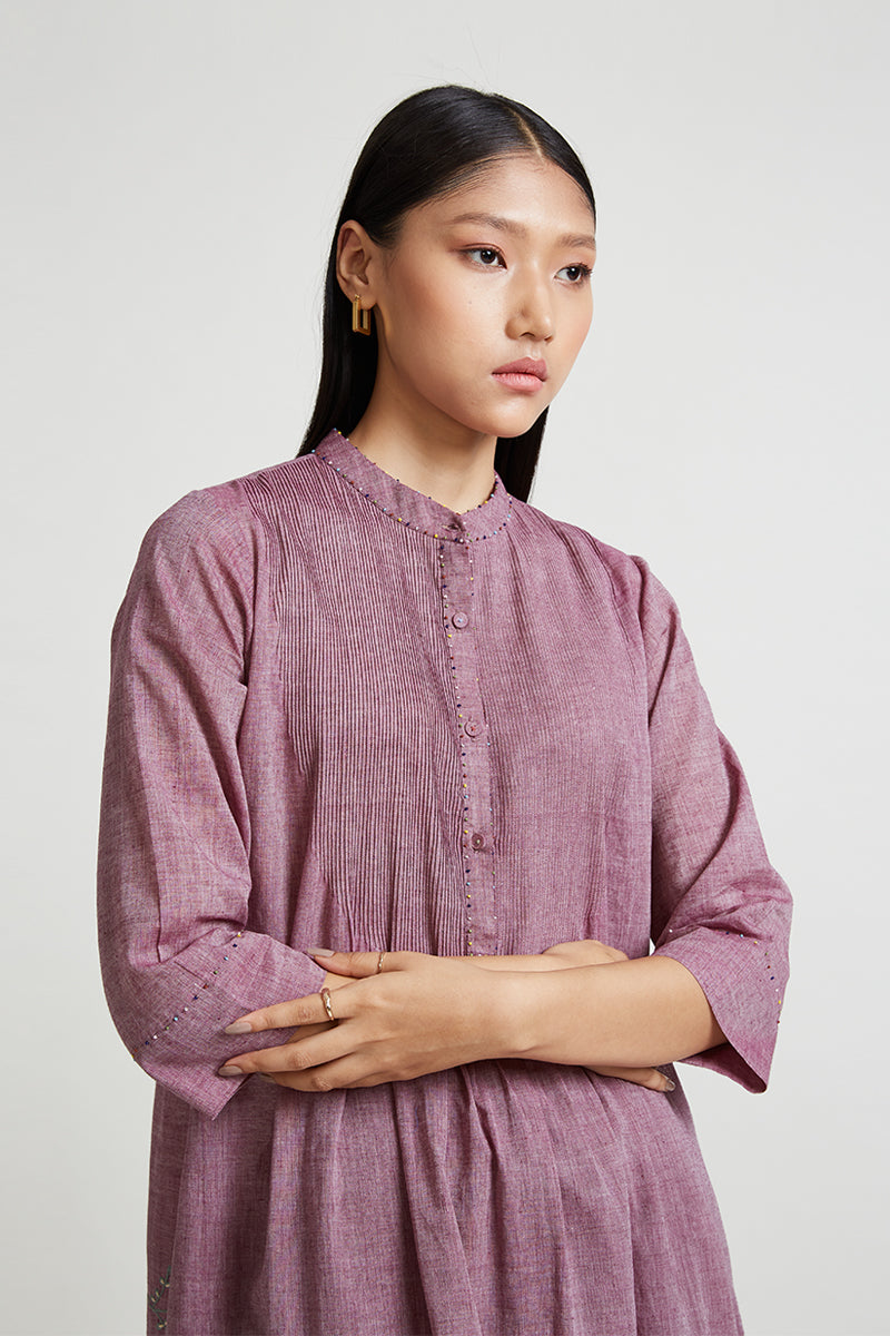 PETUNIA EMBROIDERED KURTA PANT SET