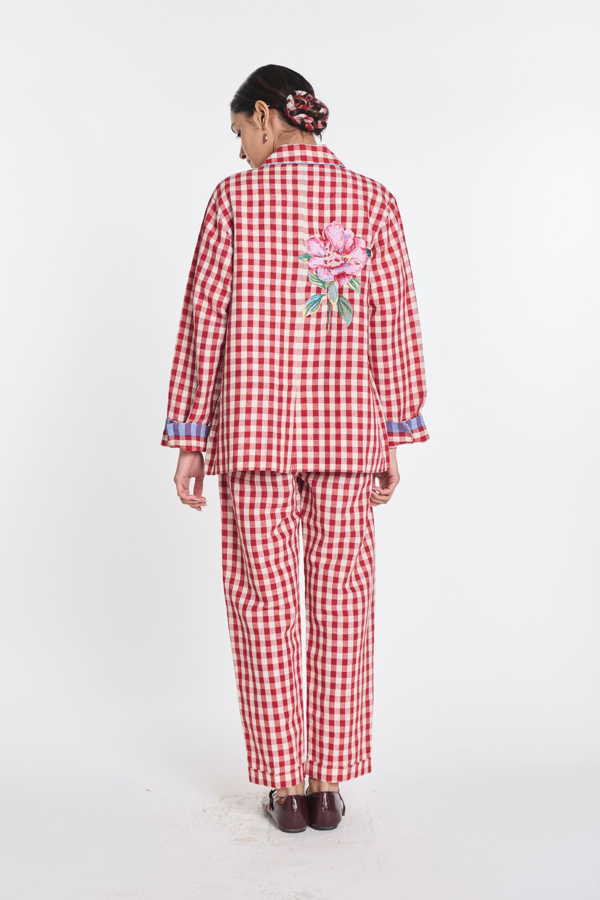 Cherry Embroidered Jacket