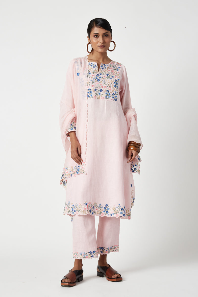 Sally Embroidered Kurta Set