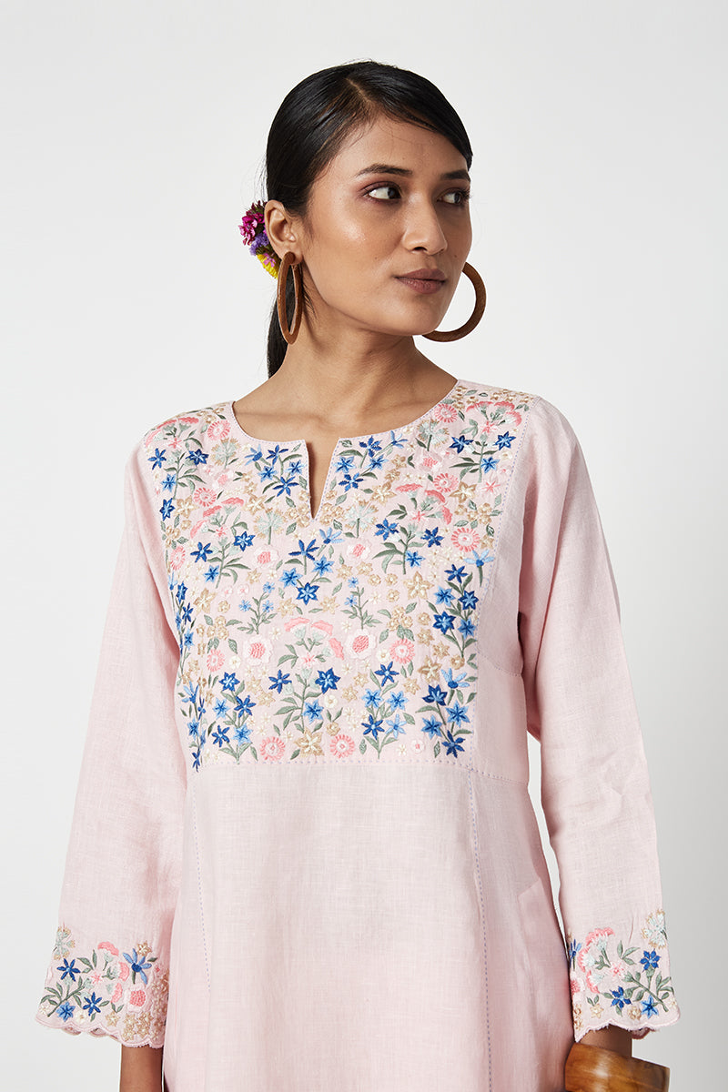 Sally Embroidered Kurta Set