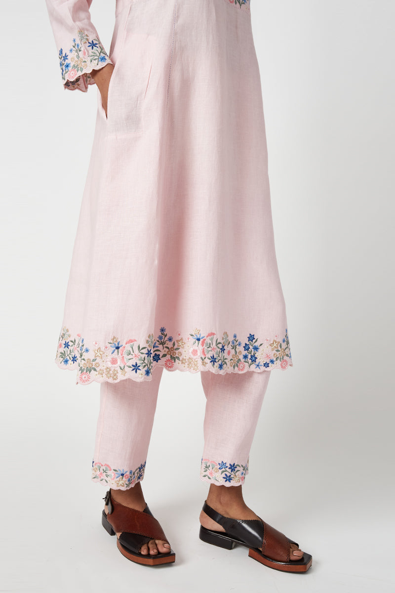 Sally Embroidered Kurta Set