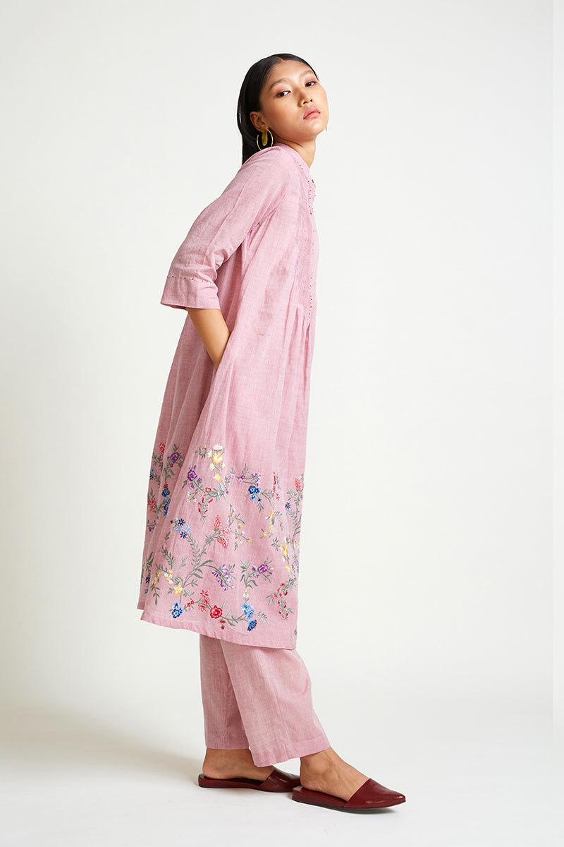 Phlox Embroidered Kurta Set