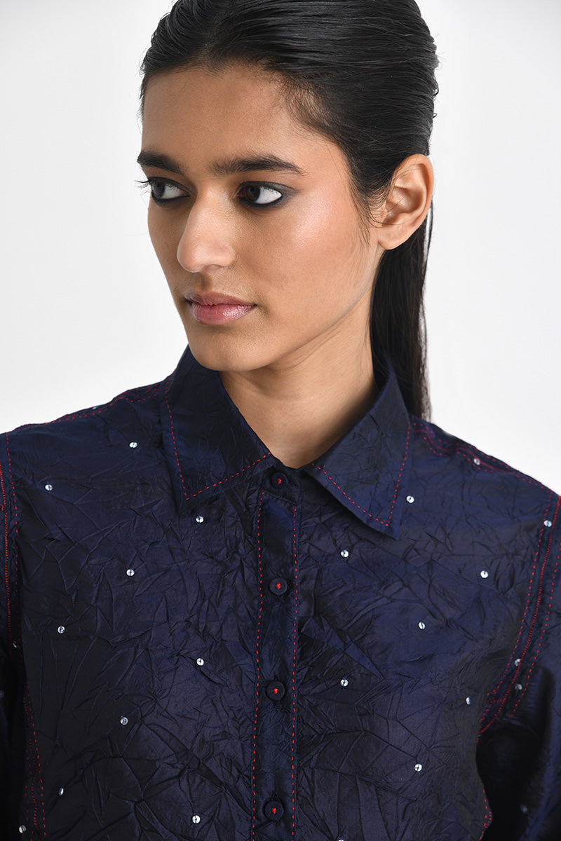 Malizia Silk Tunic Pant Set