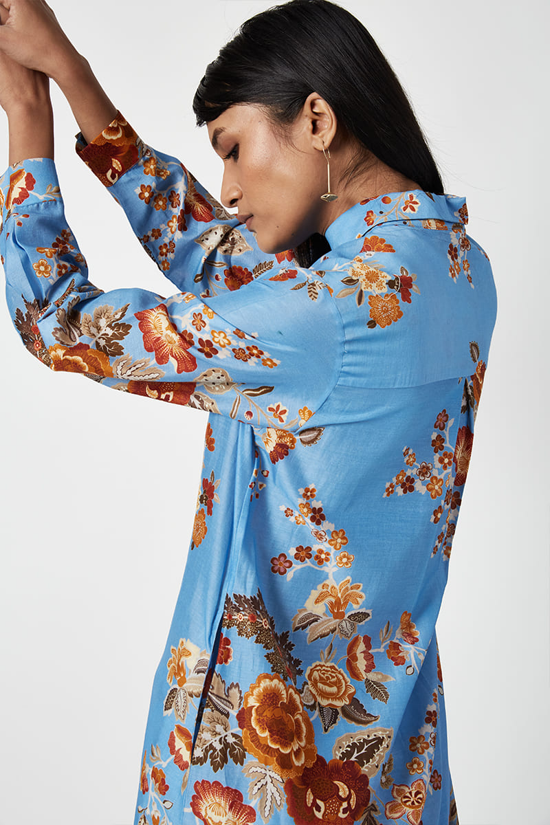 ANDINI PRINTED KURTA SET (2PCS)
