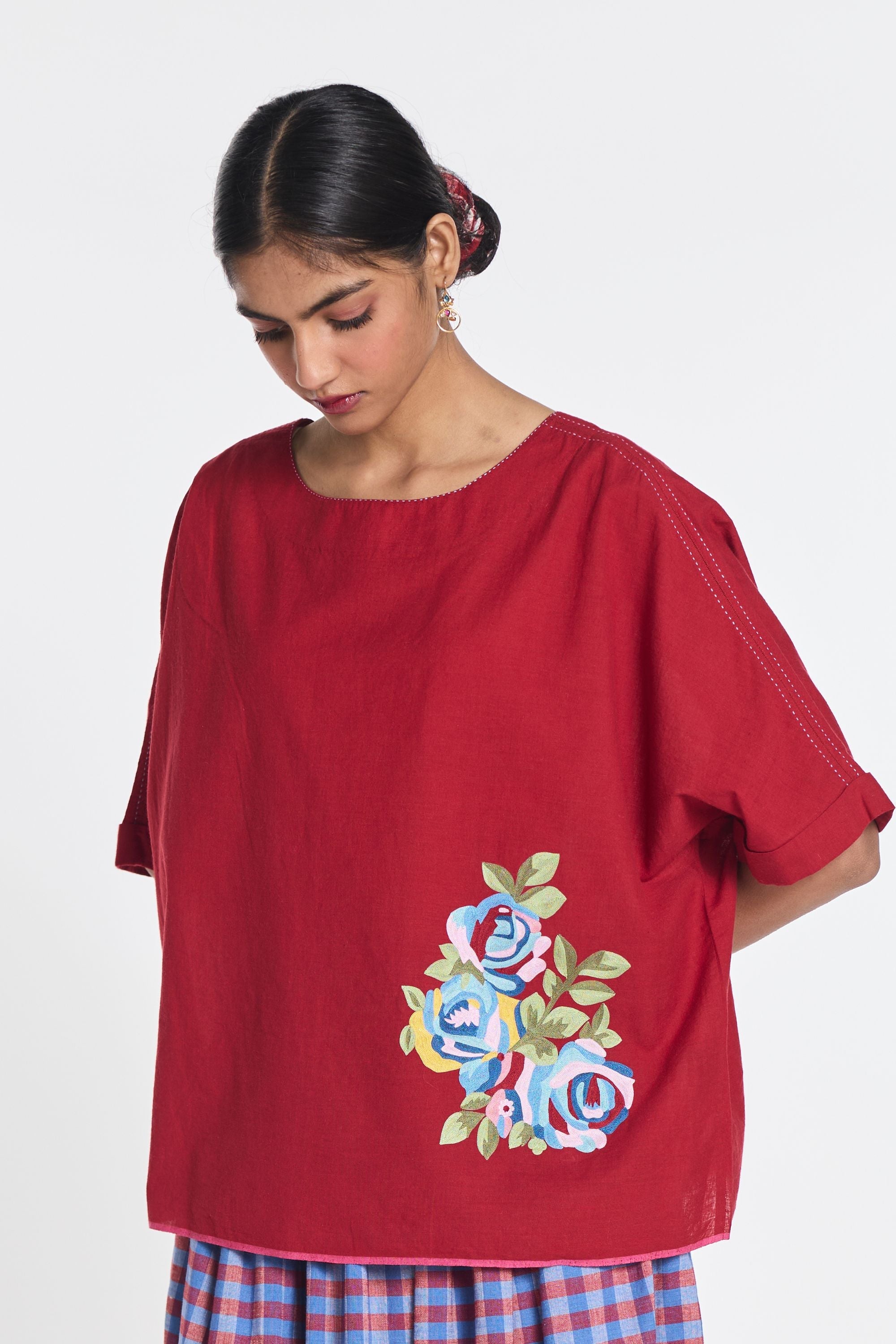 Primrose Embroidered Top