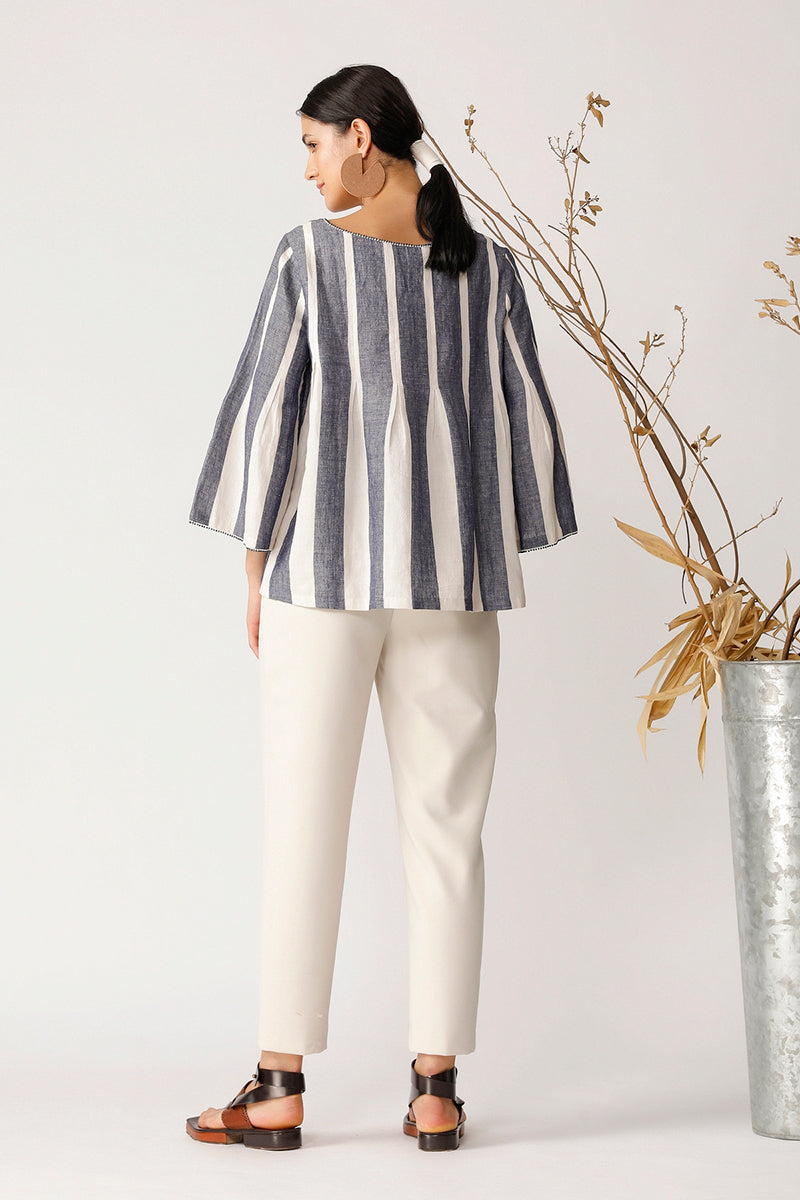 BALOGH PLEATED TOP